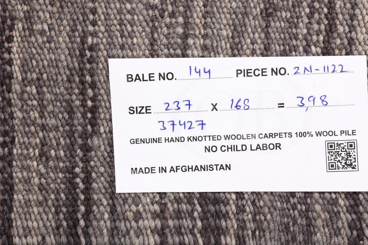 rechteckig, mm Nain Höhe: Kelim Orientteppich 168x237 Afghan Trading, 3 Handgewebter Design Orientteppich,