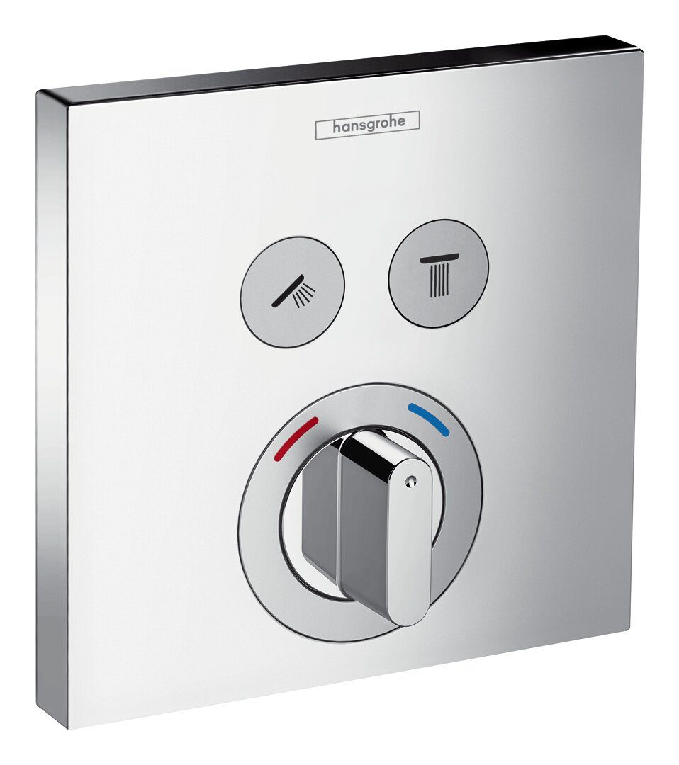 ShowerSelect 2 Chrom für Verbraucher Mischer Unterputzarmatur Unterputz hansgrohe -