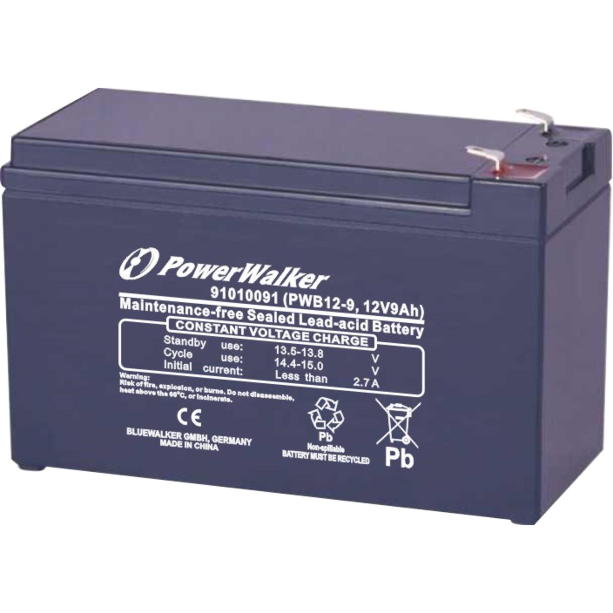 Preisreduktion BlueWalker BlueWalker PWB12-9, Akku Batterie