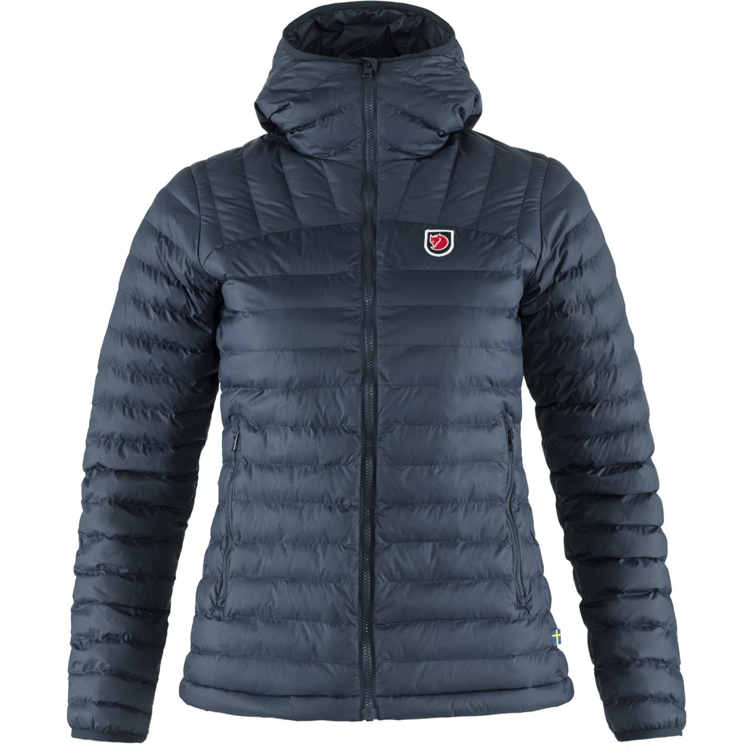 Winterjacke Hoodie Lätt Expedition Women Fjällräven navy