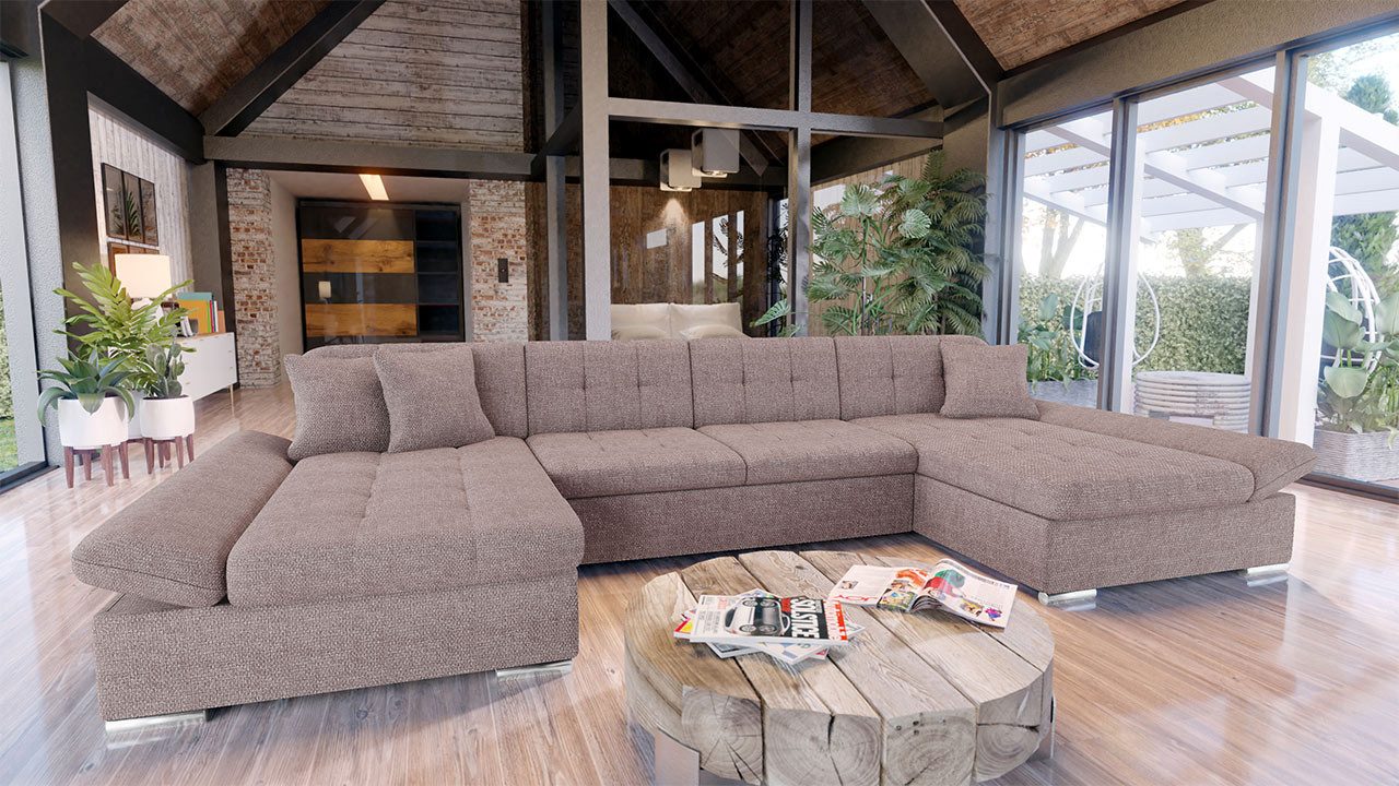 MIRJAN24 Wohnlandschaft Alia Premium, mit zwei günstig online kaufen
