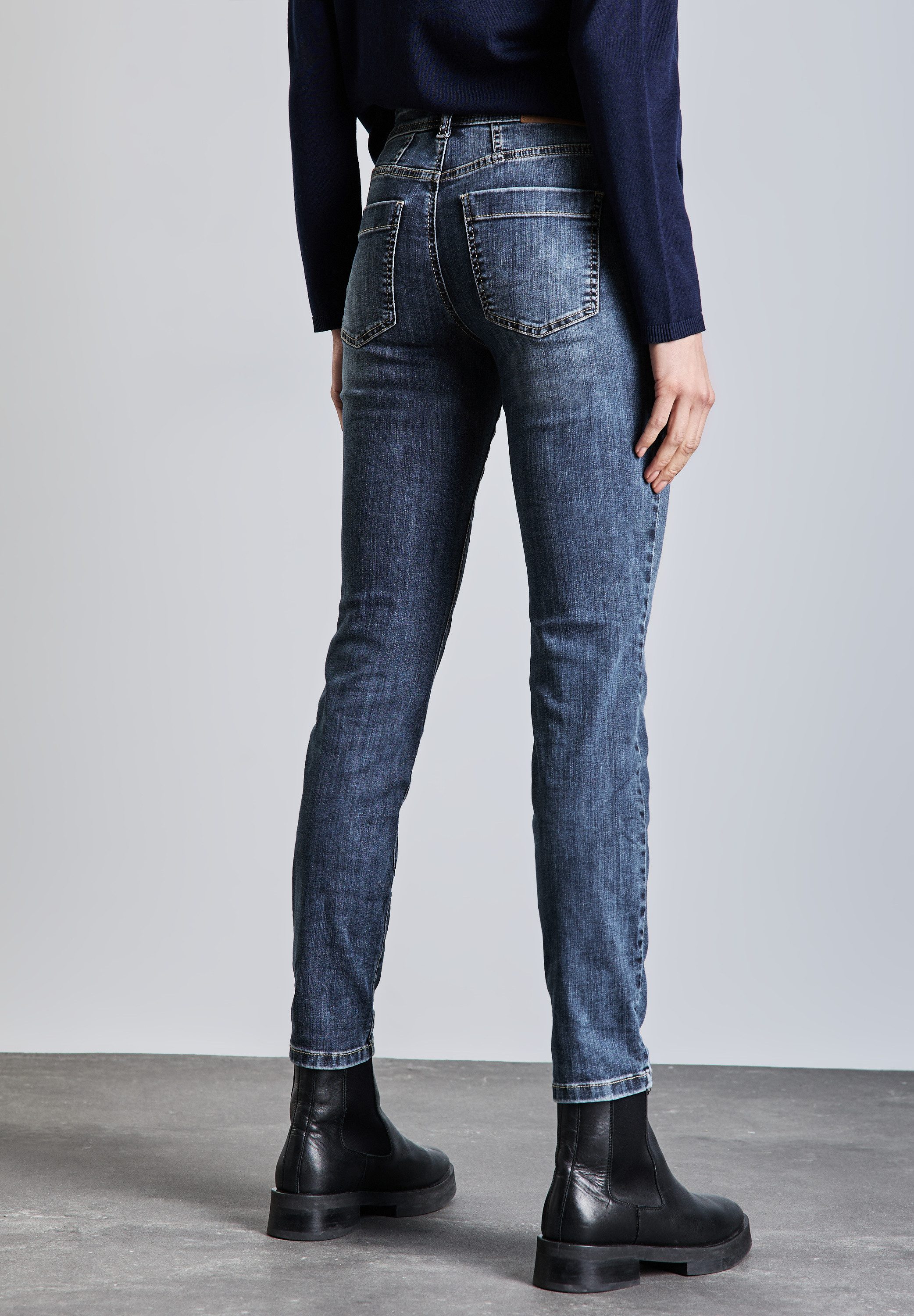 STREET ONE Slim-fit-Jeans 5-Pocket-Style günstig online kaufen