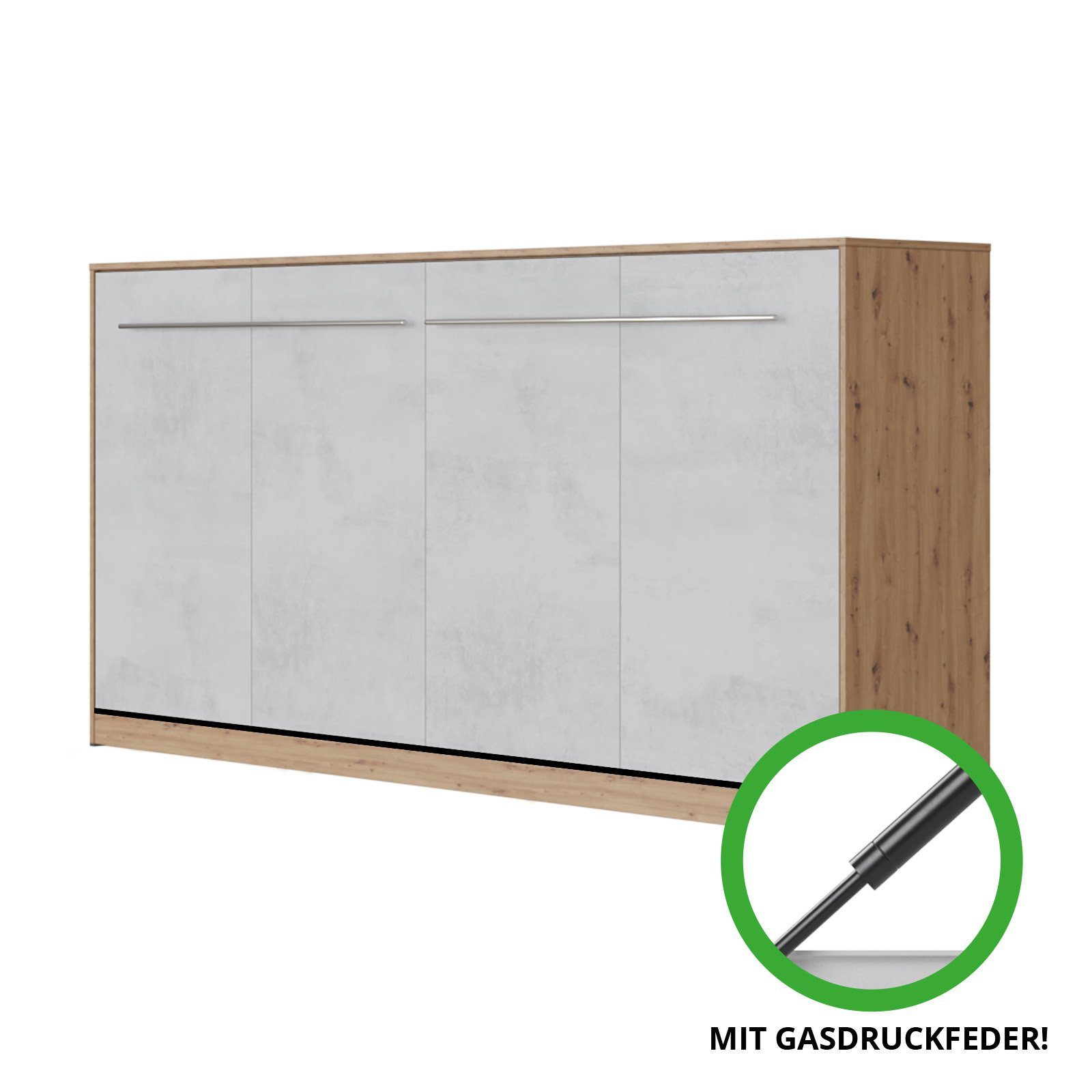 SMARTBett Schrankbett SMARTBett Standard 90x200 Komfort günstig online kaufen