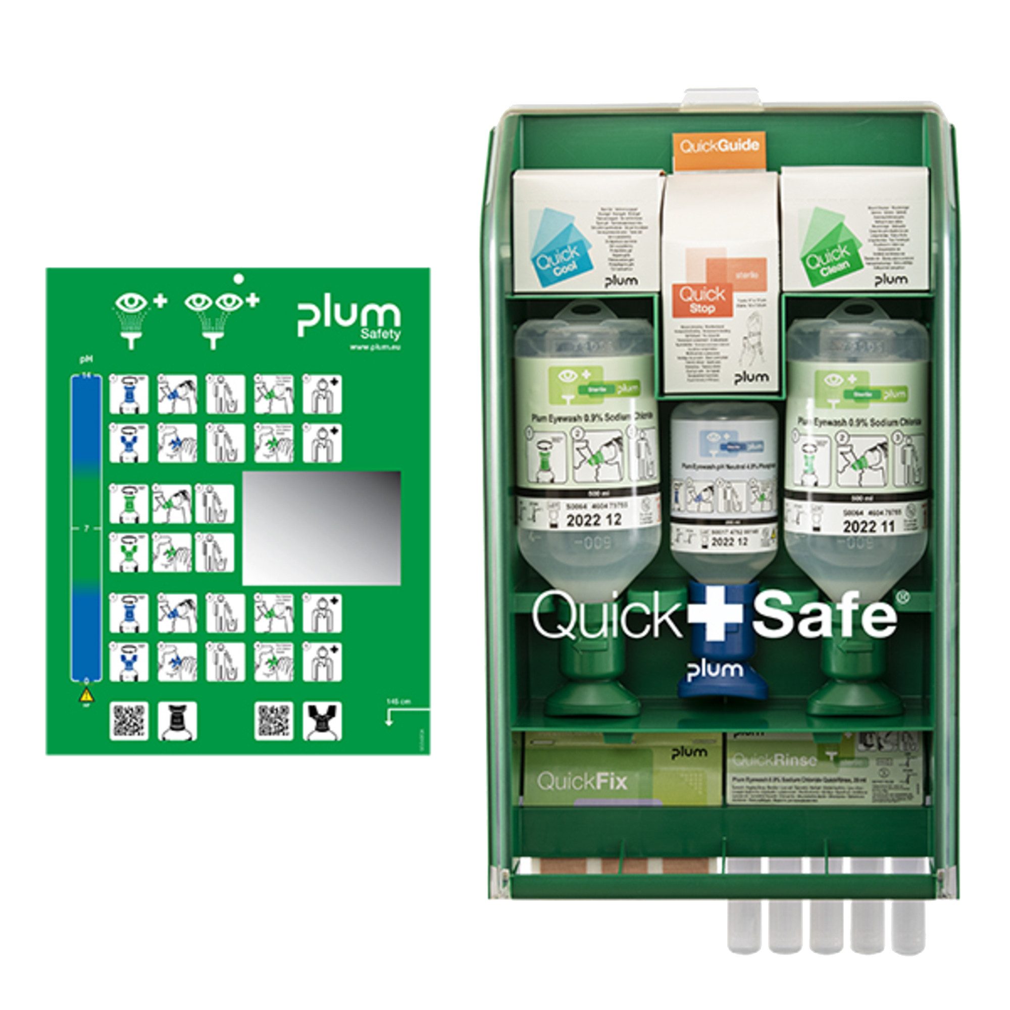 plum Erste-Hilfe-Set Erste-Hilfe-Station QuickSafe Complete 5174