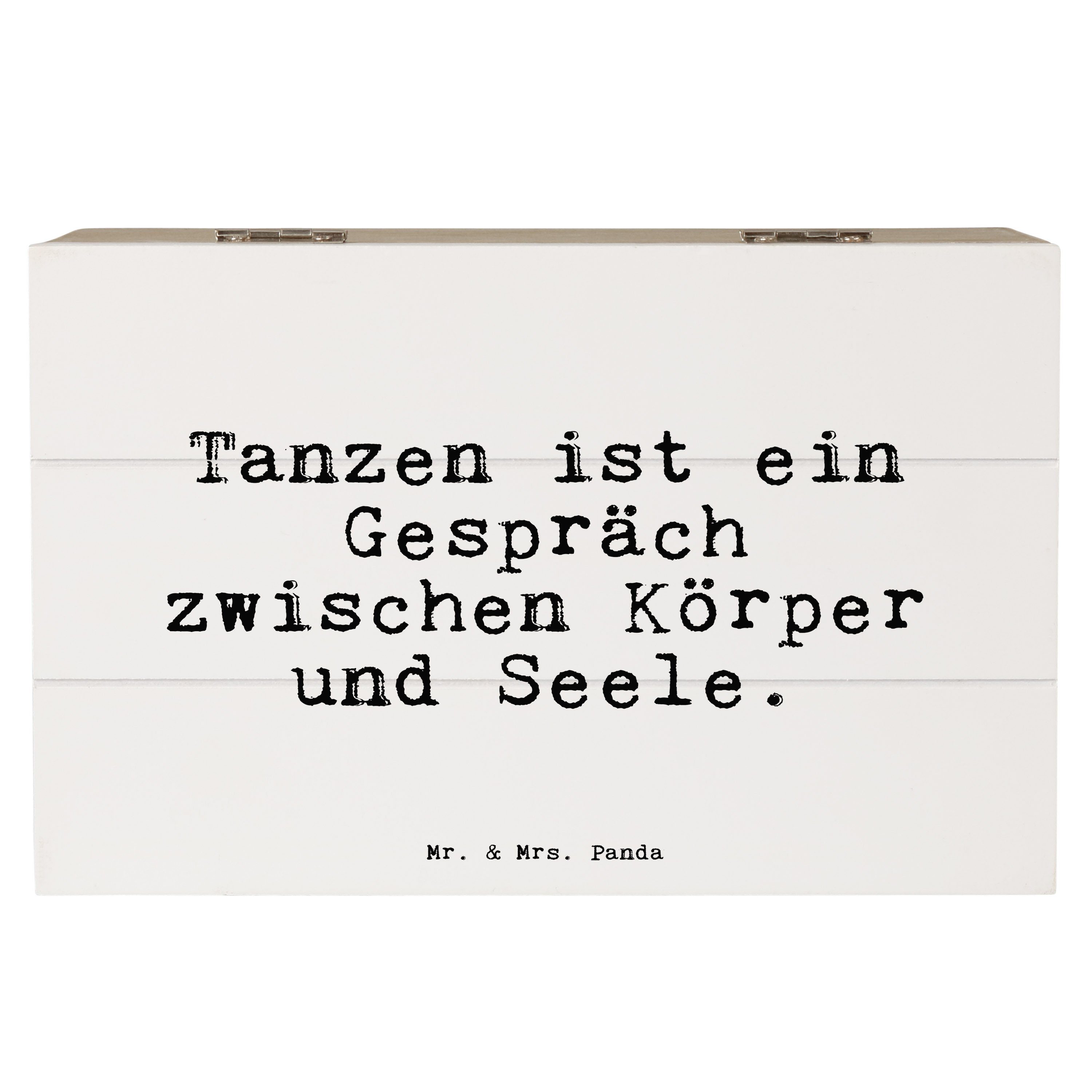 Mr. & Mrs. Panda Dekokiste »Tanzen ist ein Gespräch... Weiß
