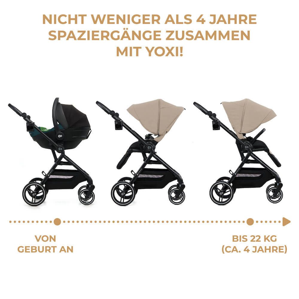Kinderkraft Yoxi combination stroller