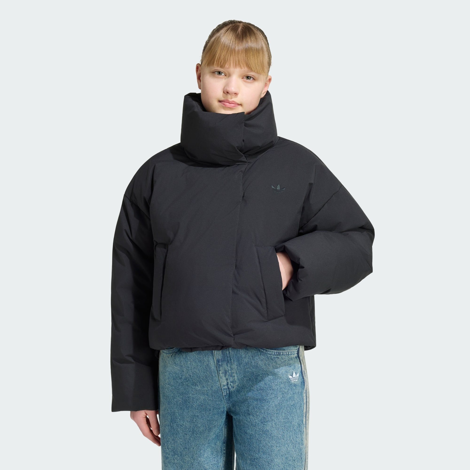 adidas Originals Steppjacke PUFFER JACKE, OVERSIZE-PASSFORM (1-St)