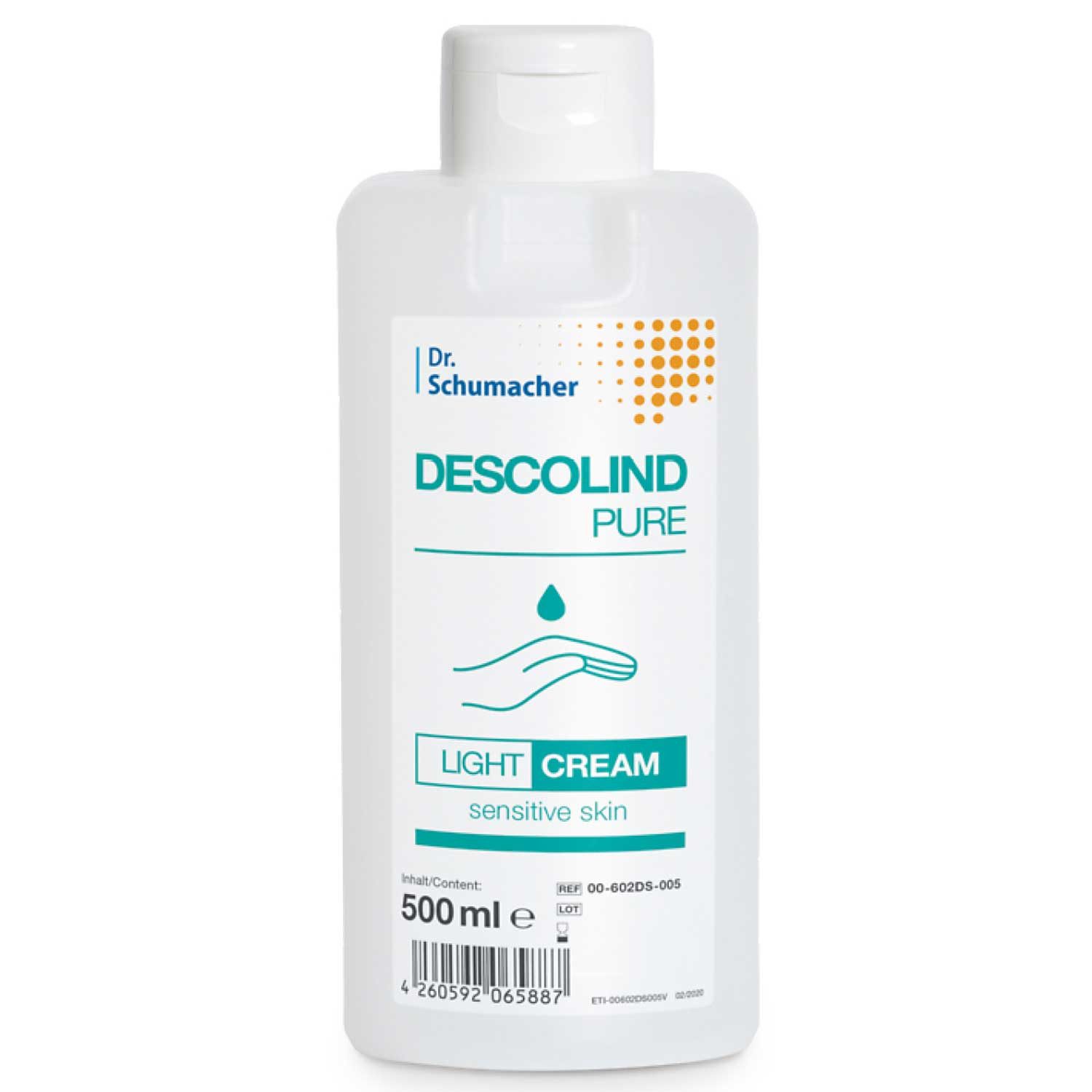 Dr. Schumacher Handcreme DESCOLIND PURE LIGHT CREAM 20 x 500 ml