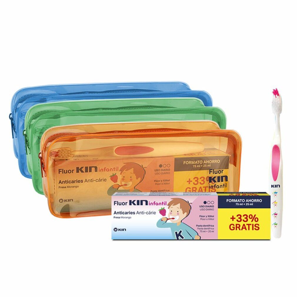 Kin Zahnpasta FLUOR INFANTIL set