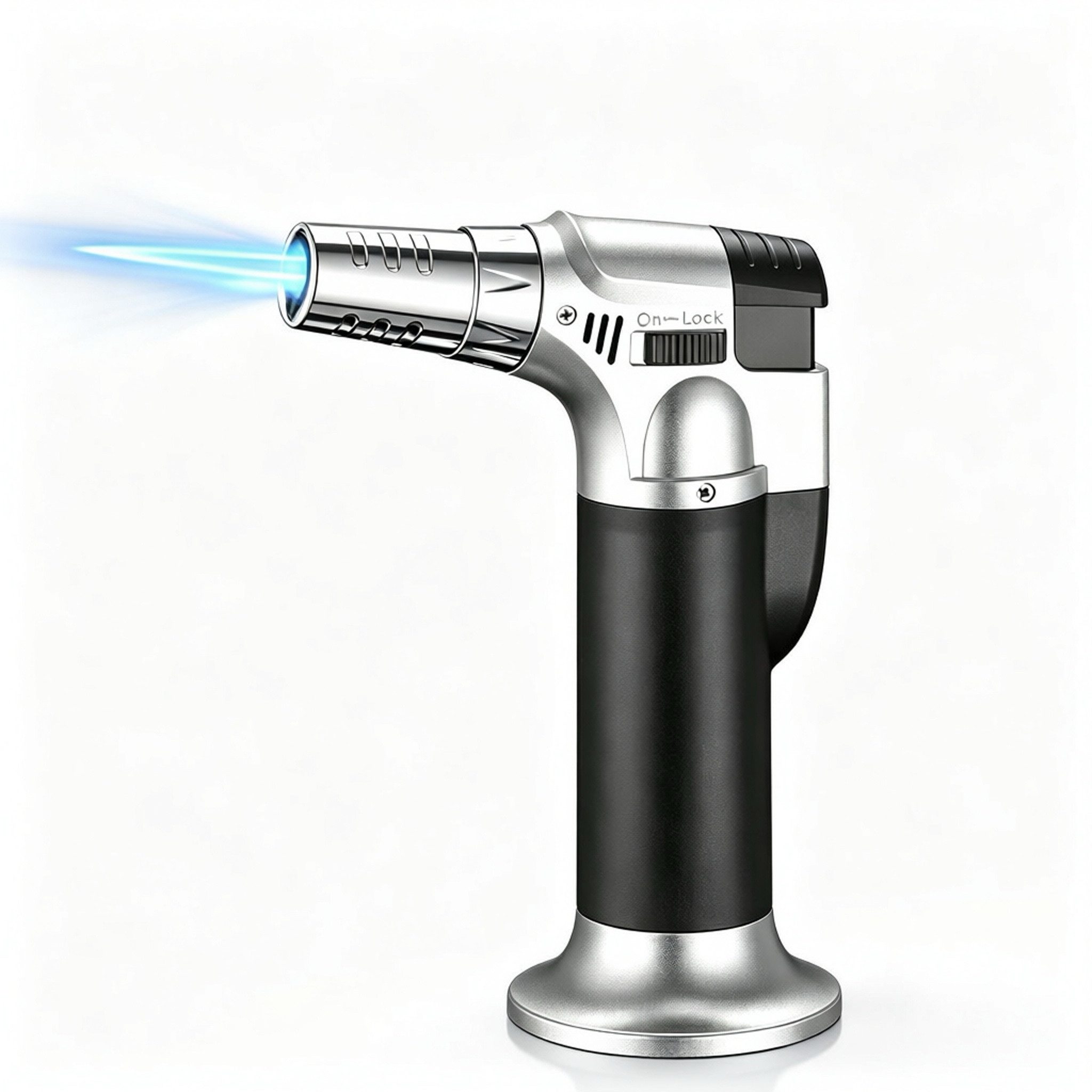 ibettertec Flambierbrenner Gasbrenner, Flambierbrenner, Crème Brûlée Brenner, Grillanzünder, Nachfüllbarer Butangas-Mikrobrenner Feuerzeug
