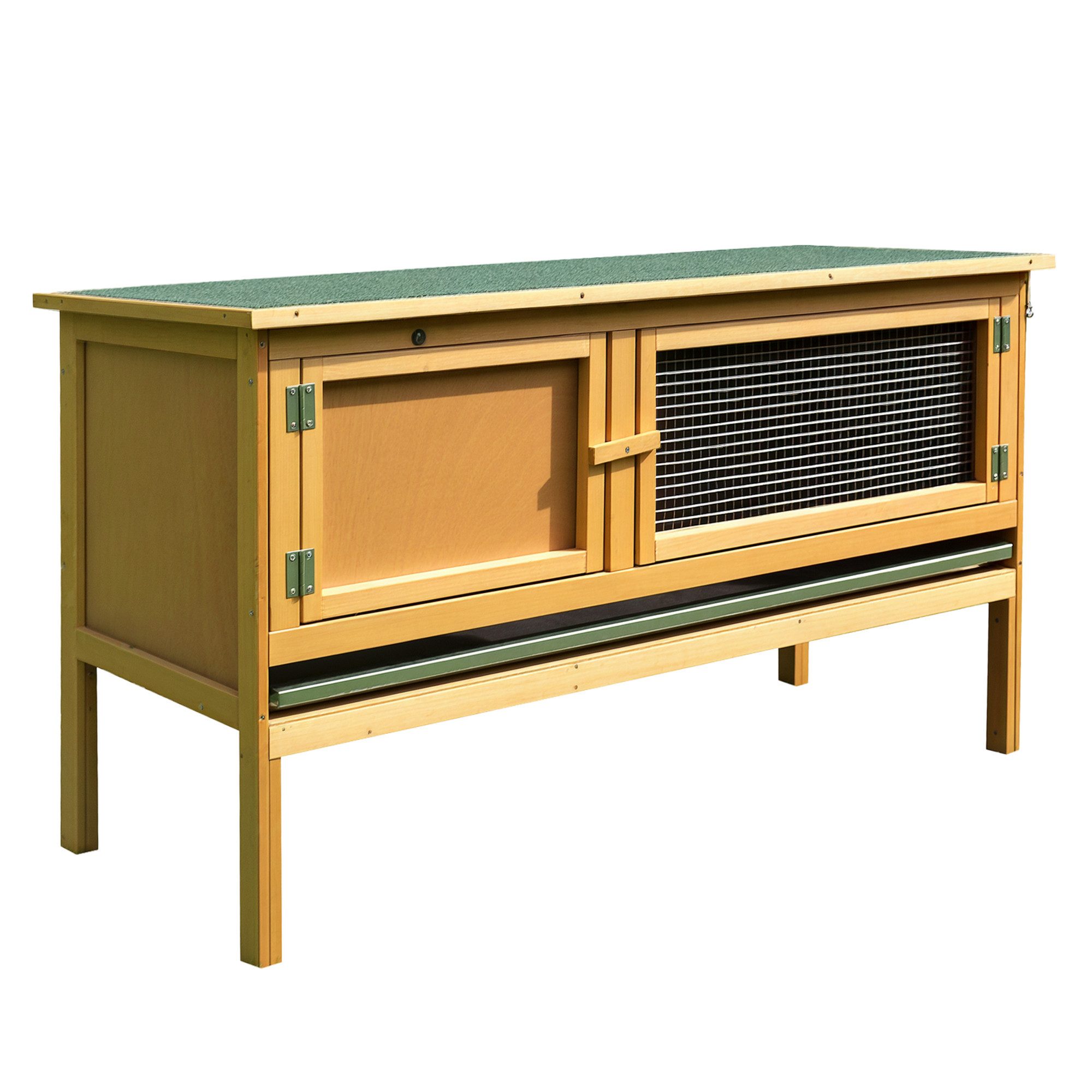 MC Star Kleintierstall Hasenstall Kaninchenstall aus Holz