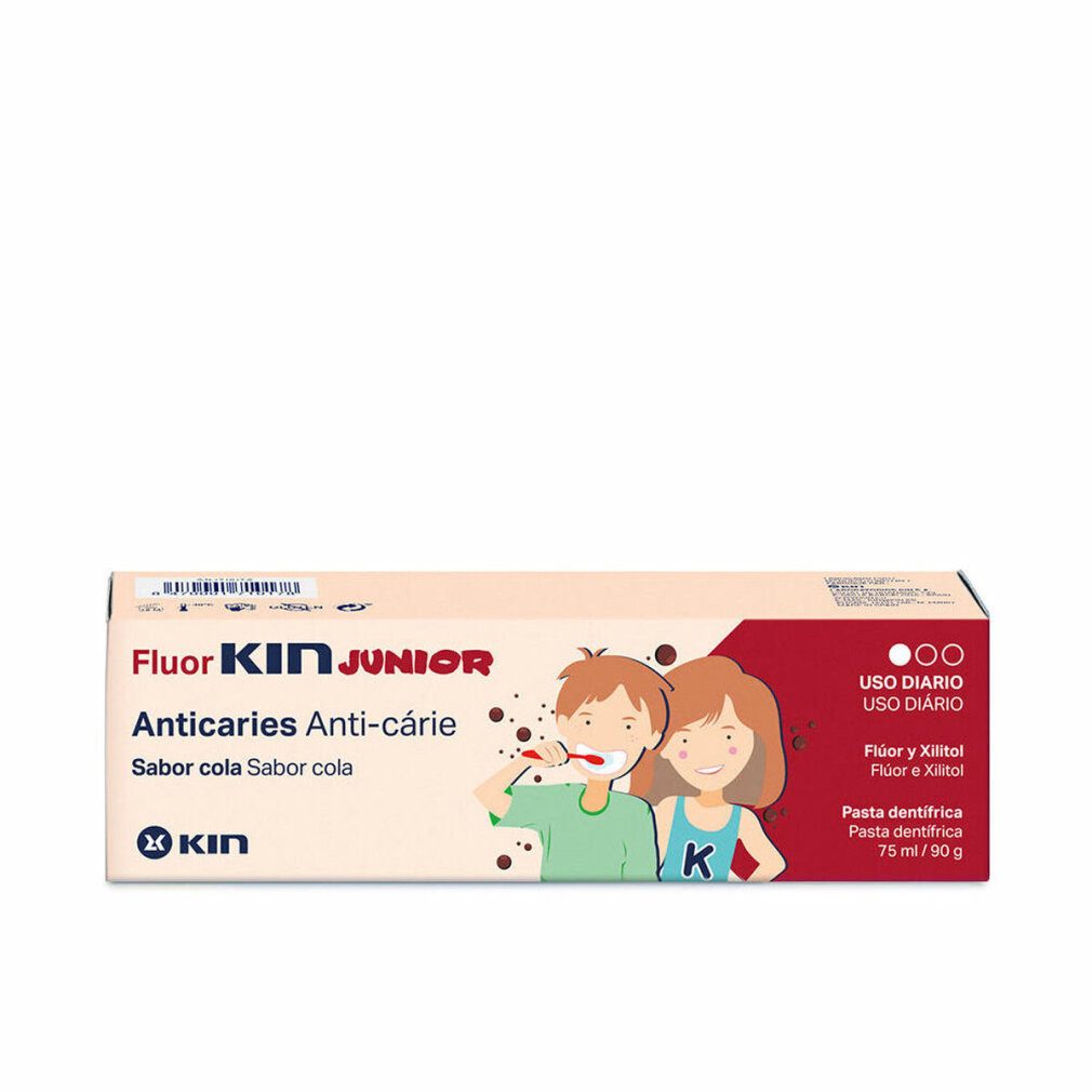 Kin Zahnpasta FLUOR JUNIOR Zahnpasta #cola 75 ml