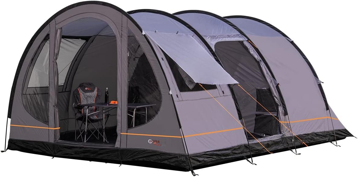 Tunnelzelt Zelt für 5 Personen wasserdicht Familienzelt Camping Gamma 5 Classic