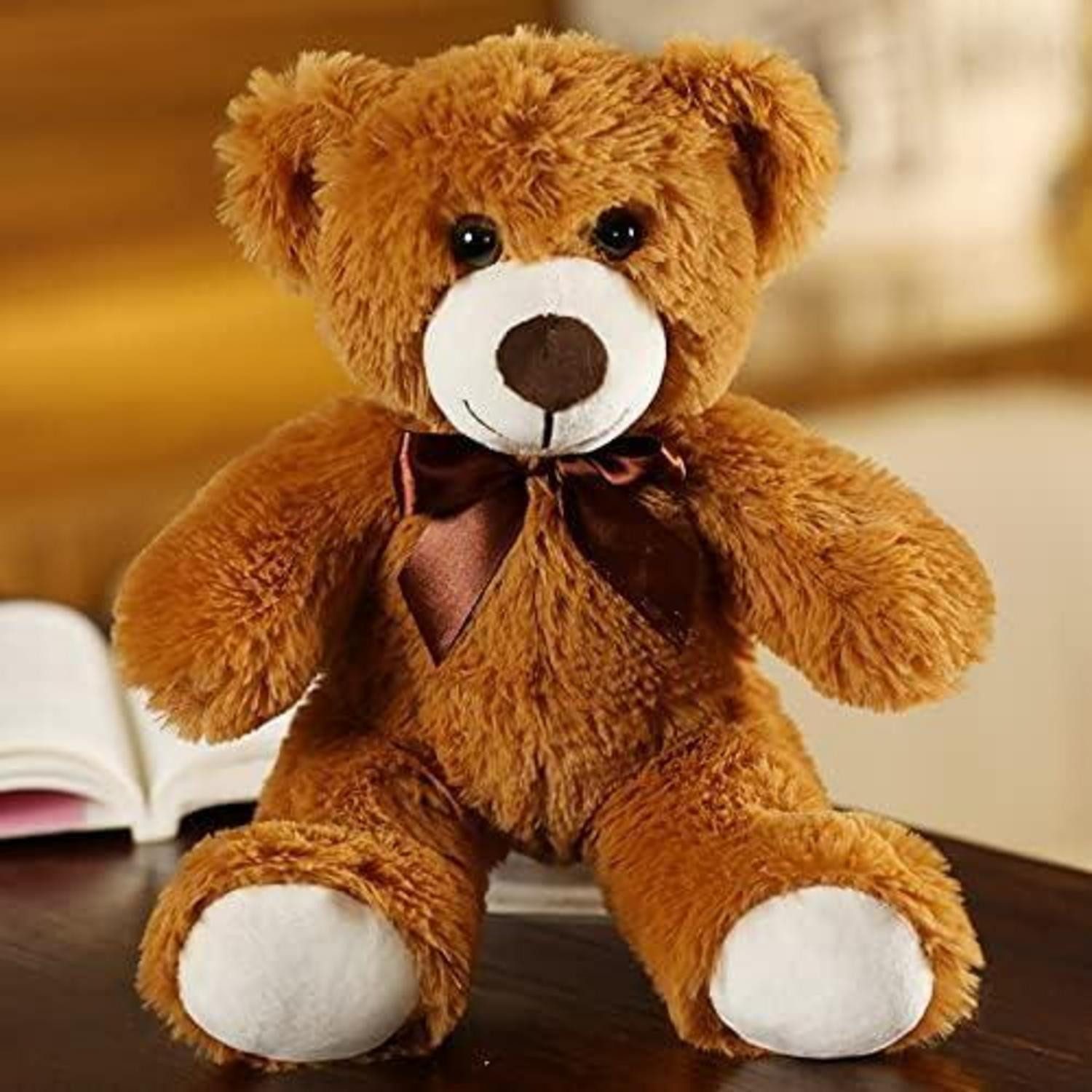 LuxusKollektion Kuscheltier Teddybär Plüschtier Geschenk Valentinstag Geburtstag Braun 1 Pcs