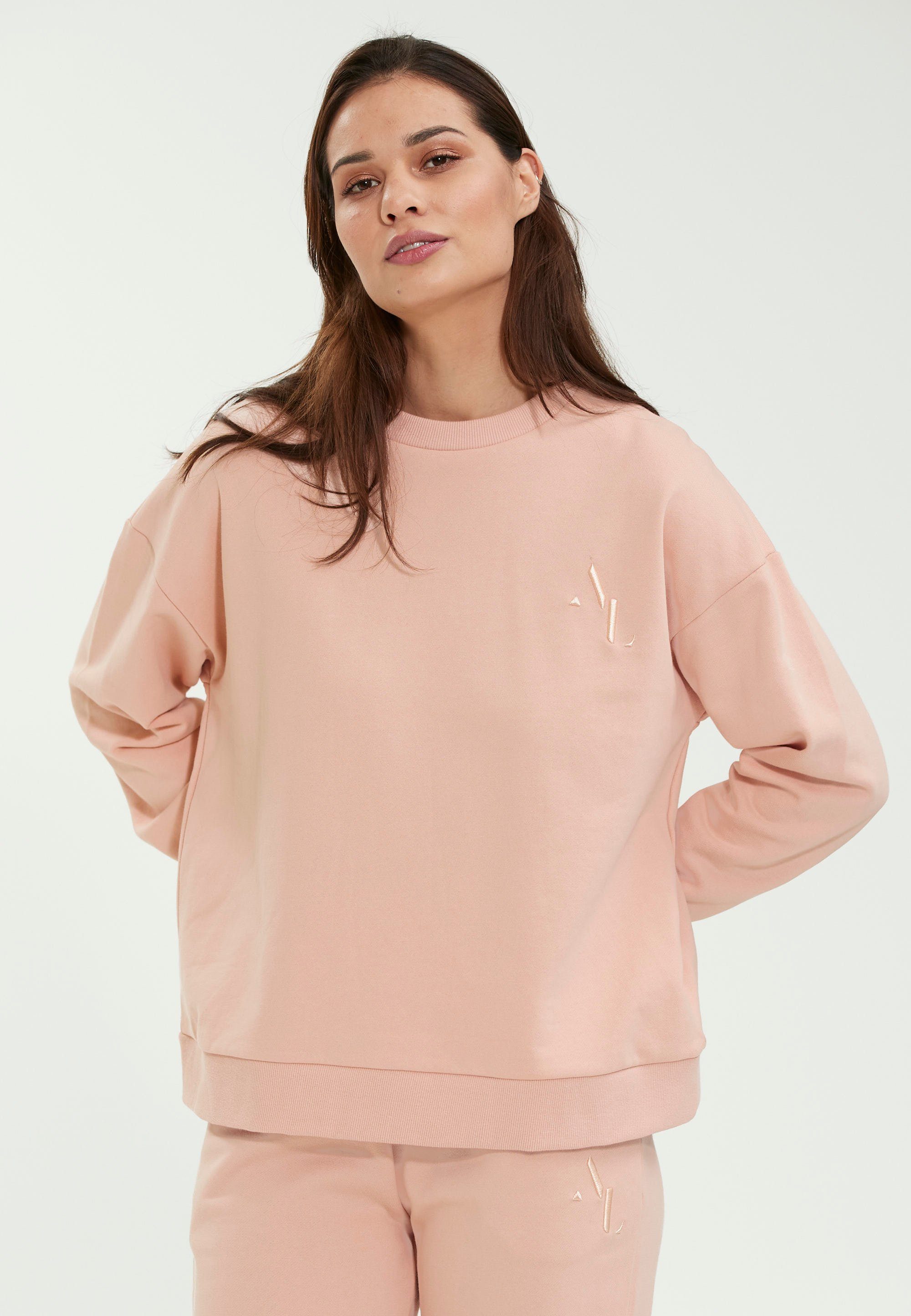 ATHLECIA Sweatshirt Lia im lässigen Oversized-Schnitt rosa