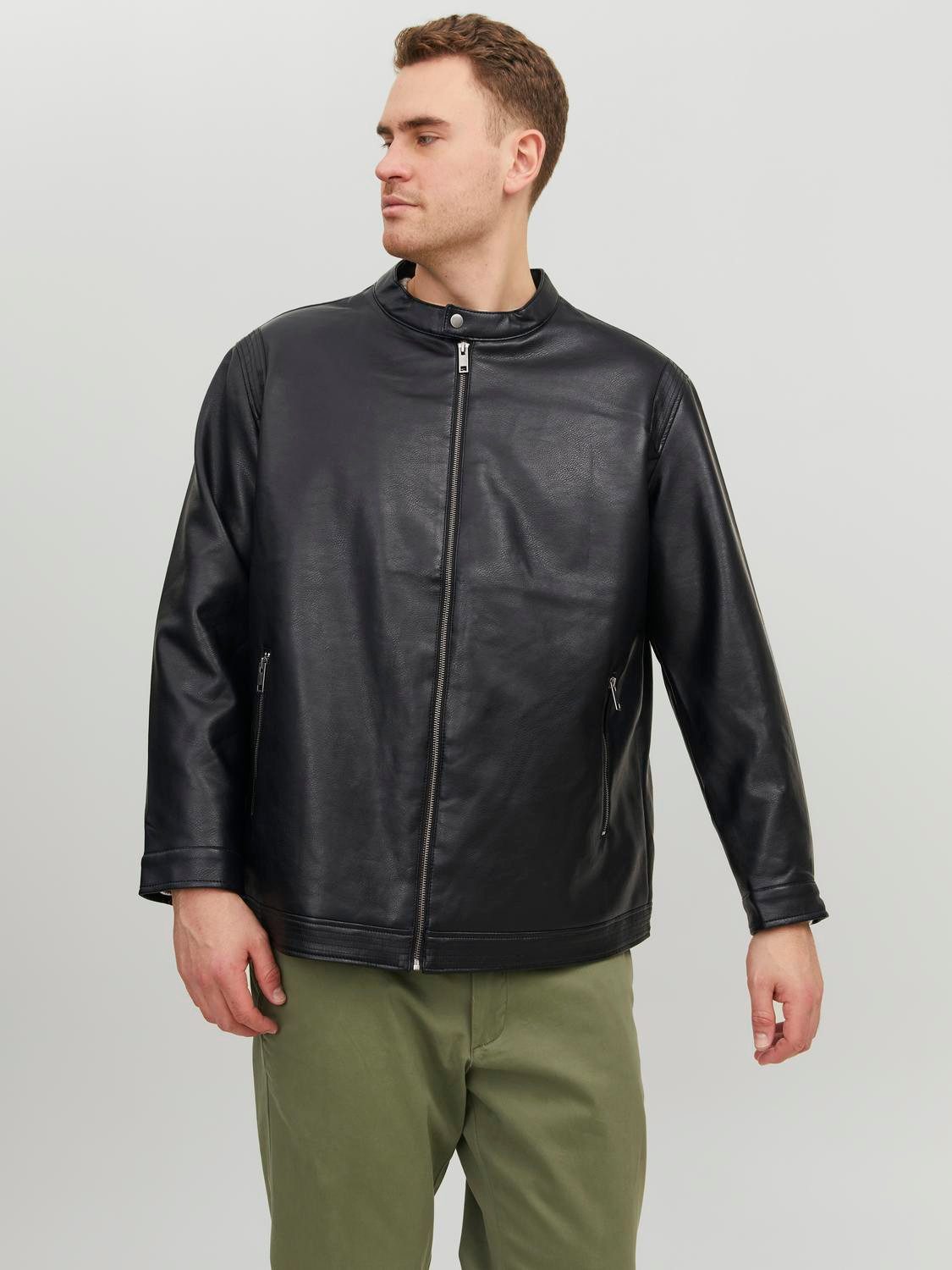 Jack & Jones PlusSize Bikerjacke JJEROCKY CLEAN JACKET NOOS PLS günstig online kaufen