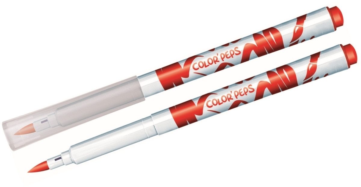 MAPED Filzstift Pinselfilzstift Color'Peps Brush farbig sortiert VE=10 Stück Blister