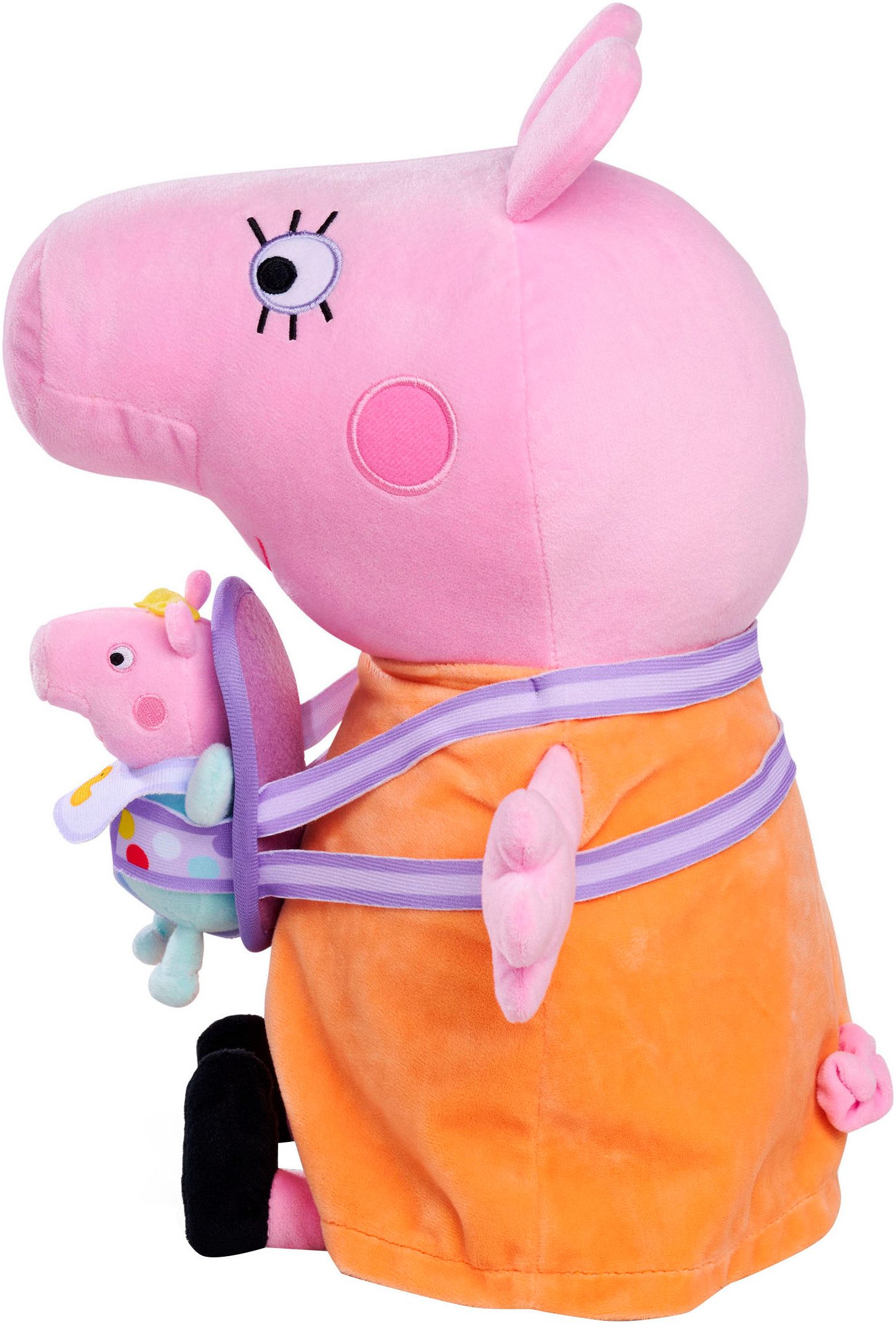 SIMBA Plüschfigur Peppa Pig - Mama Wutz mit Evie, 33 cm günstig online kaufen
