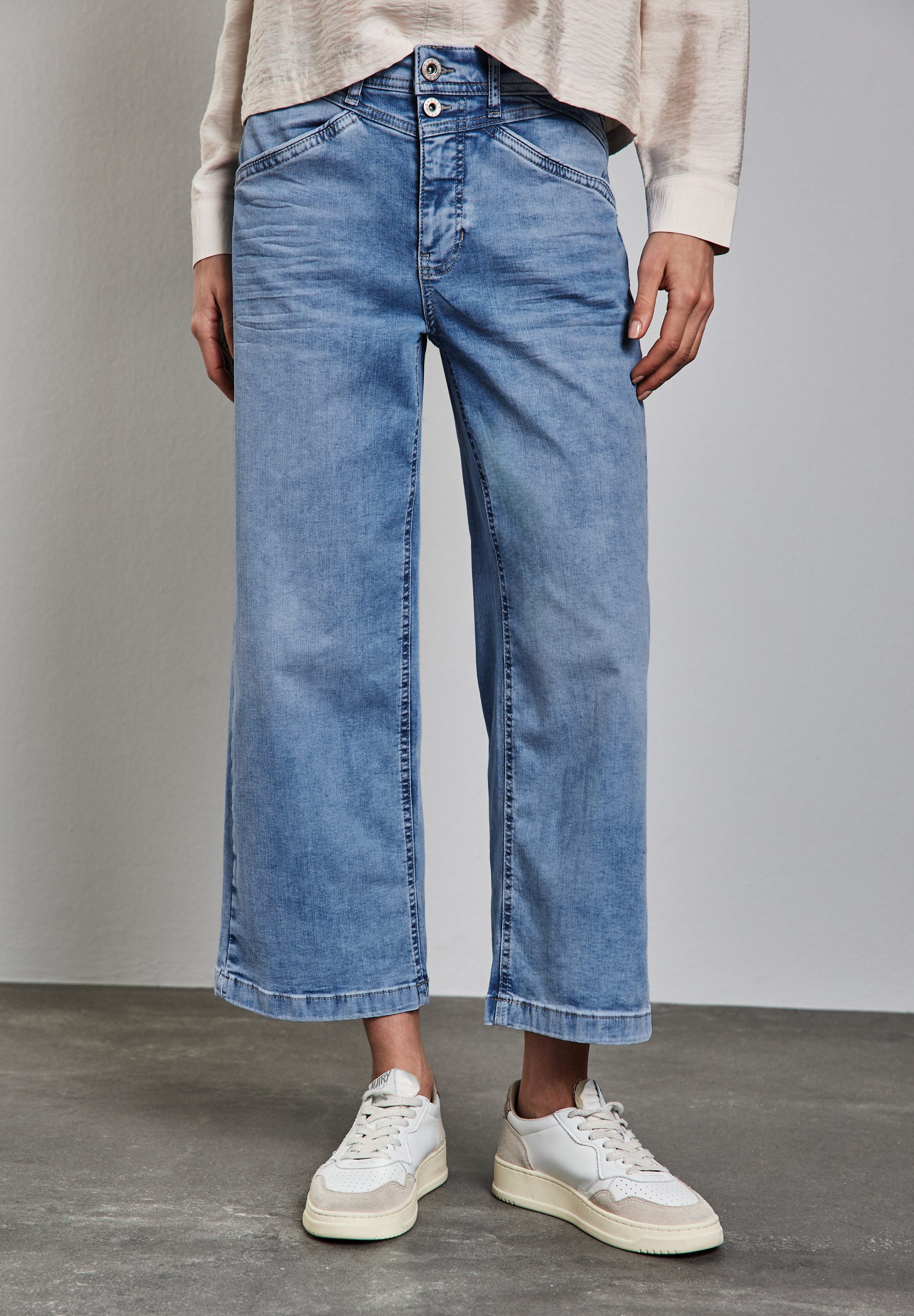 STREET ONE Loose-fit-Jeans im Loose Fit