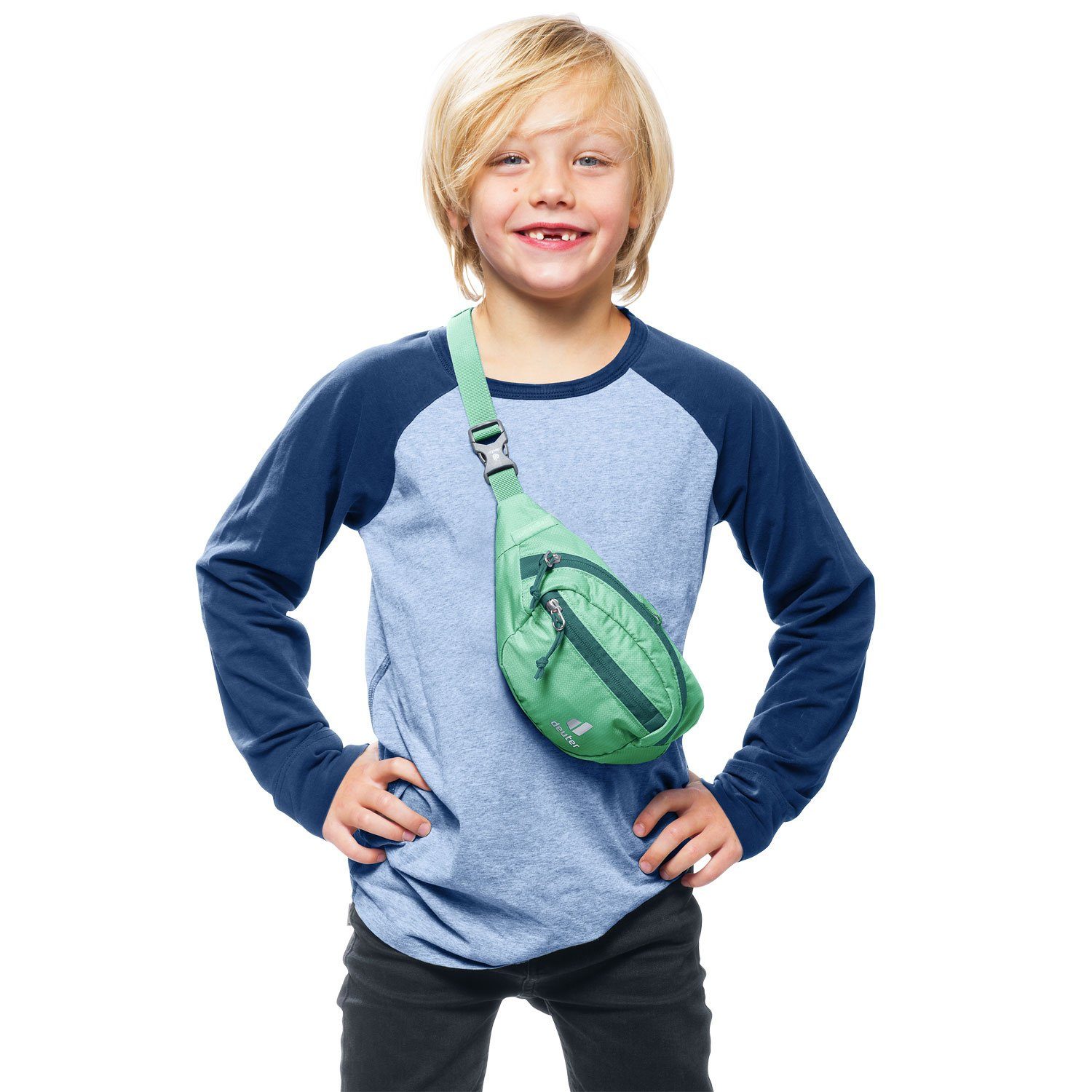 deuter Umhängetasche Deuter Kinder Gürteltasche Junior Belt spearmint (1, 1-tlg., 1)