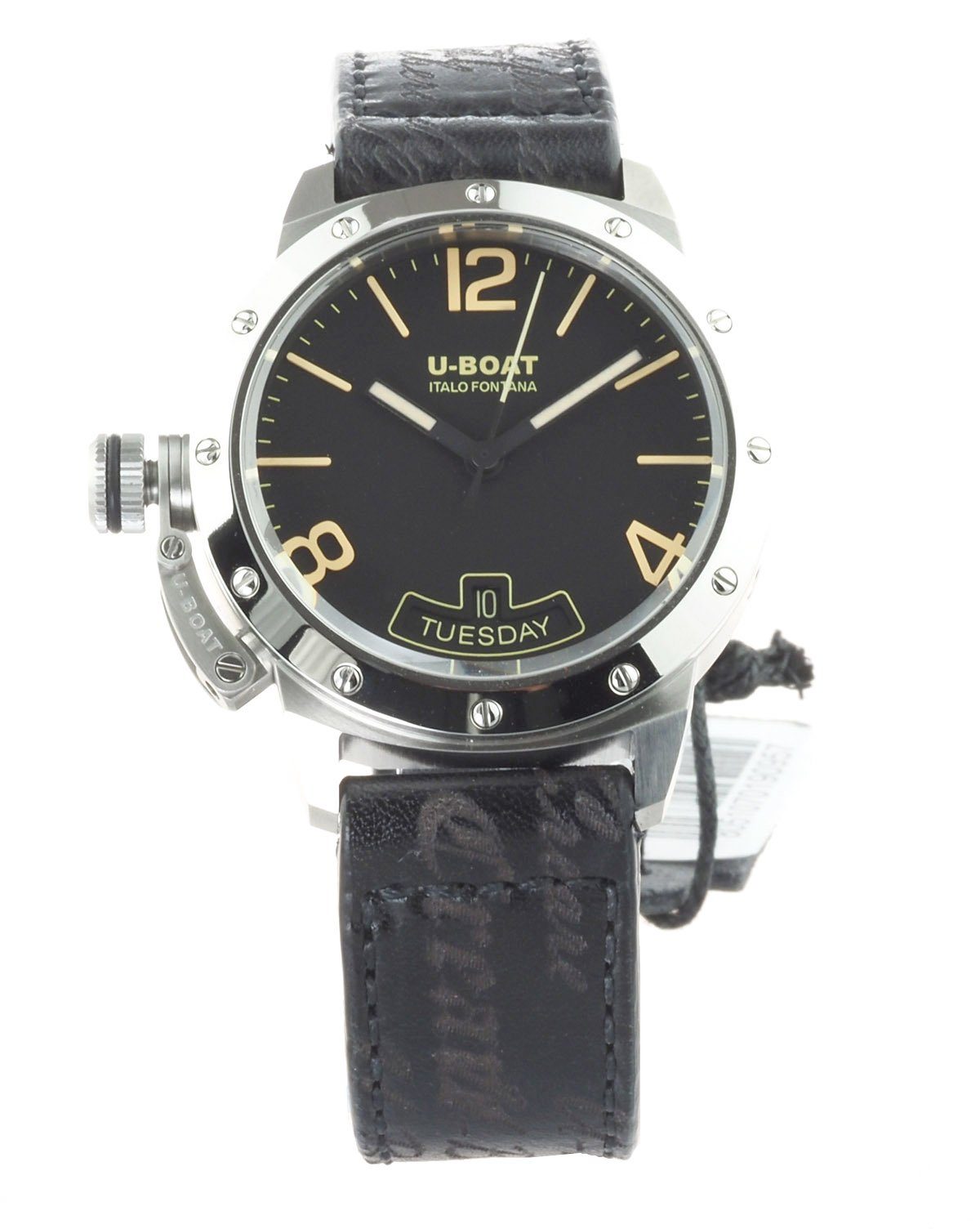 U-Boat Automatikuhr 8890 Herren Uhr Automatik Classico 40 Vintage 40mm Neu, Datumanzeige und Wochentaganzeige