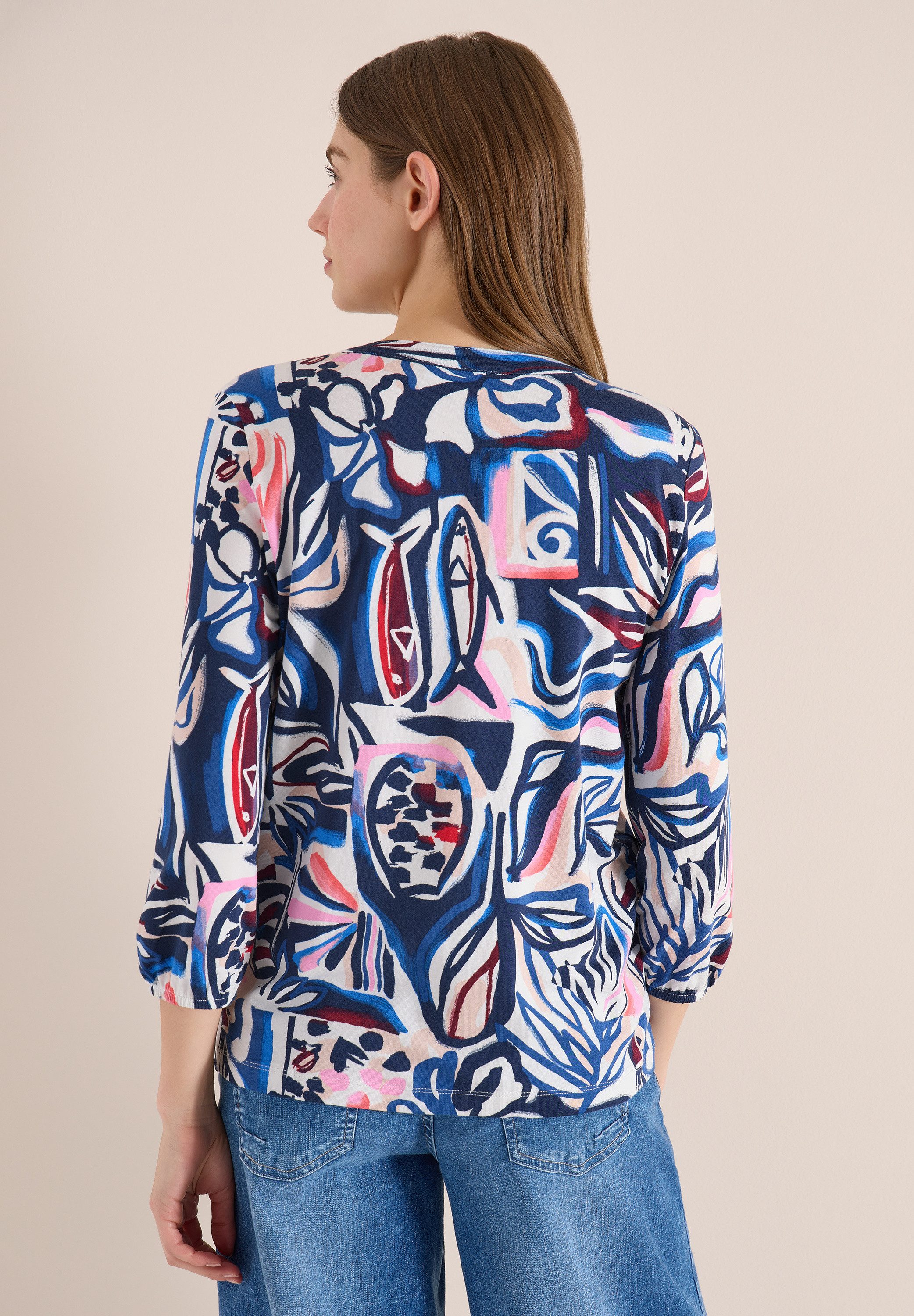 CECIL Shirtbluse mit 3/4 Ärmeln günstig online kaufen