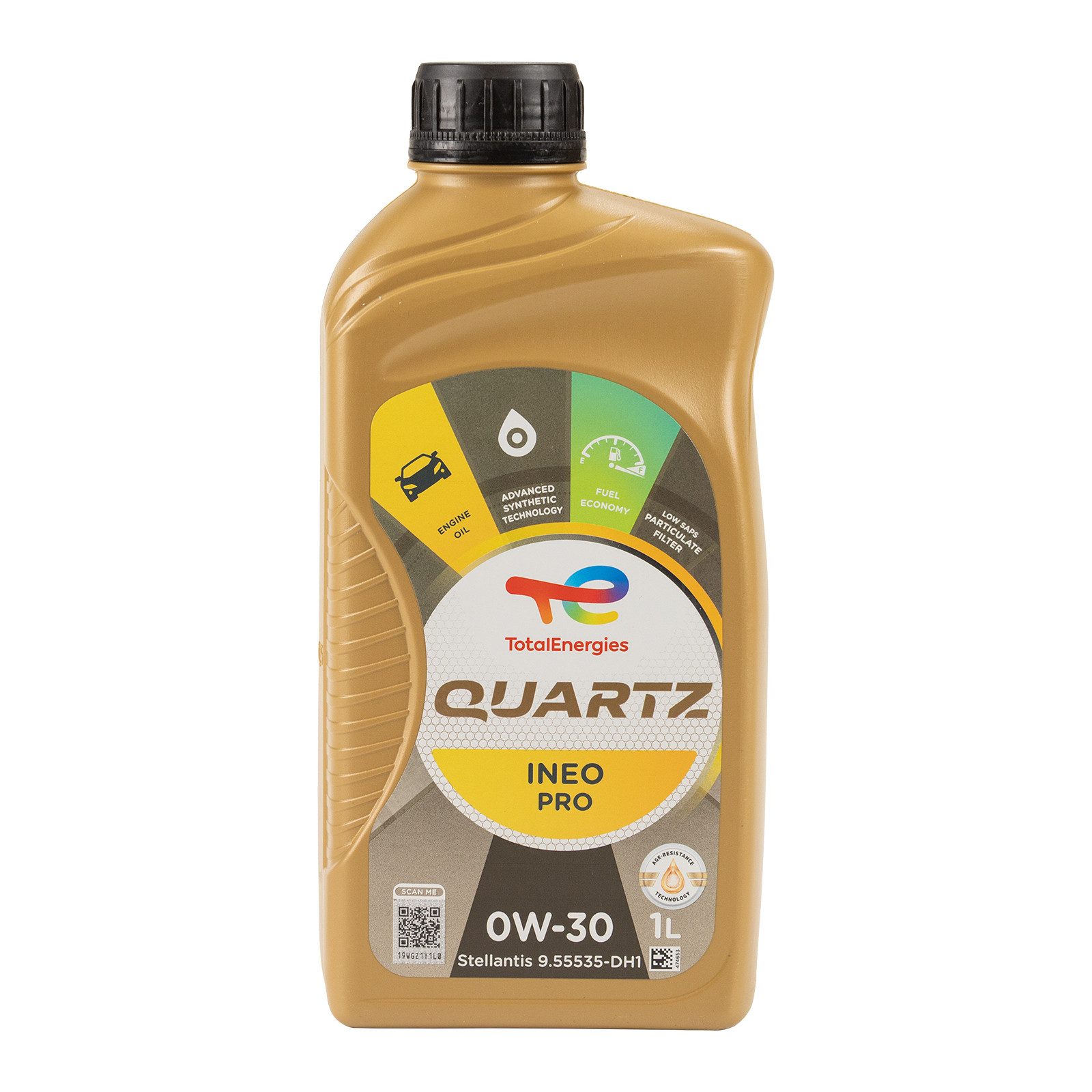 TotalEnergies Motoröl Total Quartz Ineo PRO 0W-30 Motoröl 1L Stellantis FPW9.55535-DH1