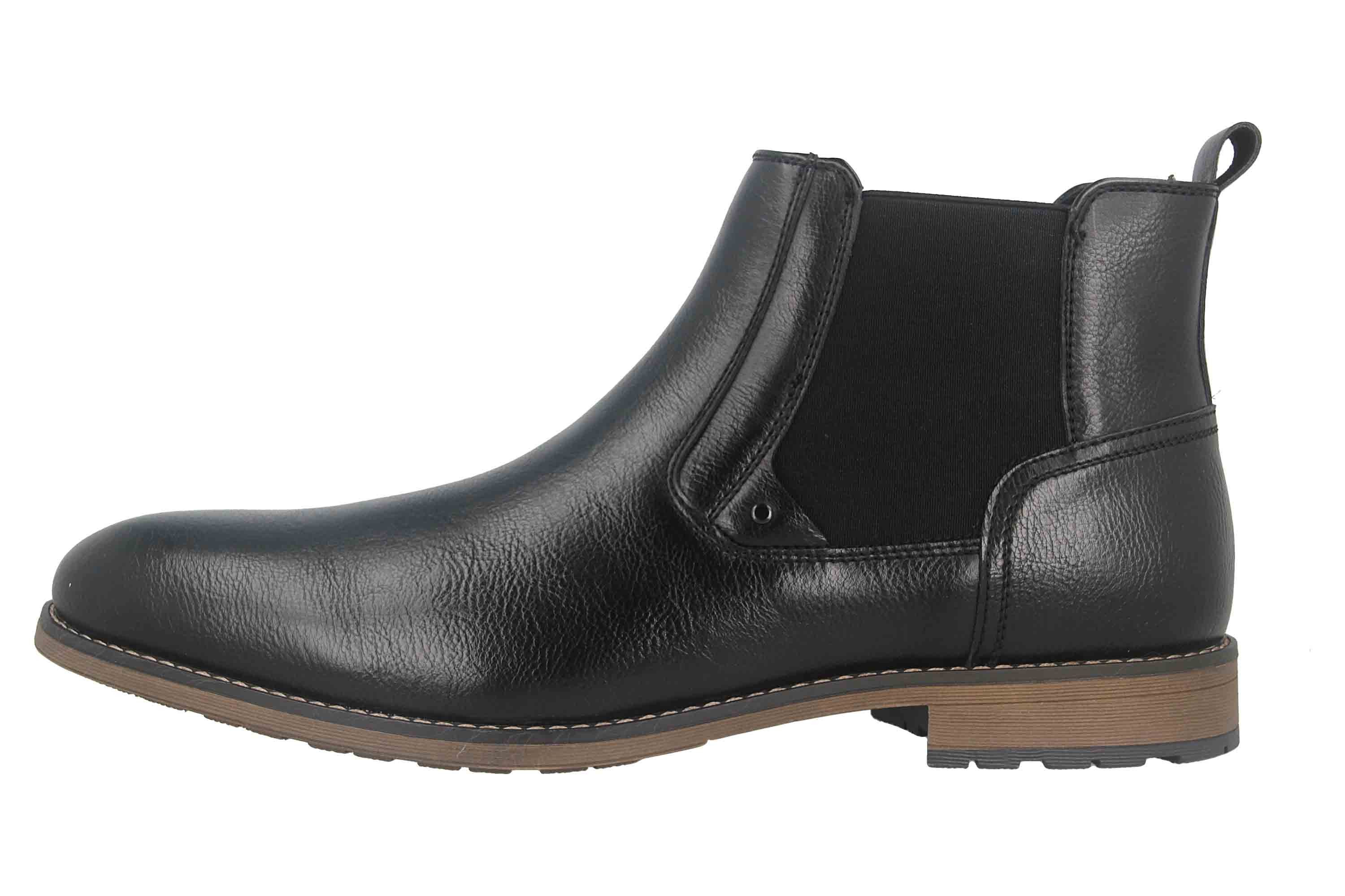 Fitters Footwear 3HH0181302 Jim Black PU Stiefelette