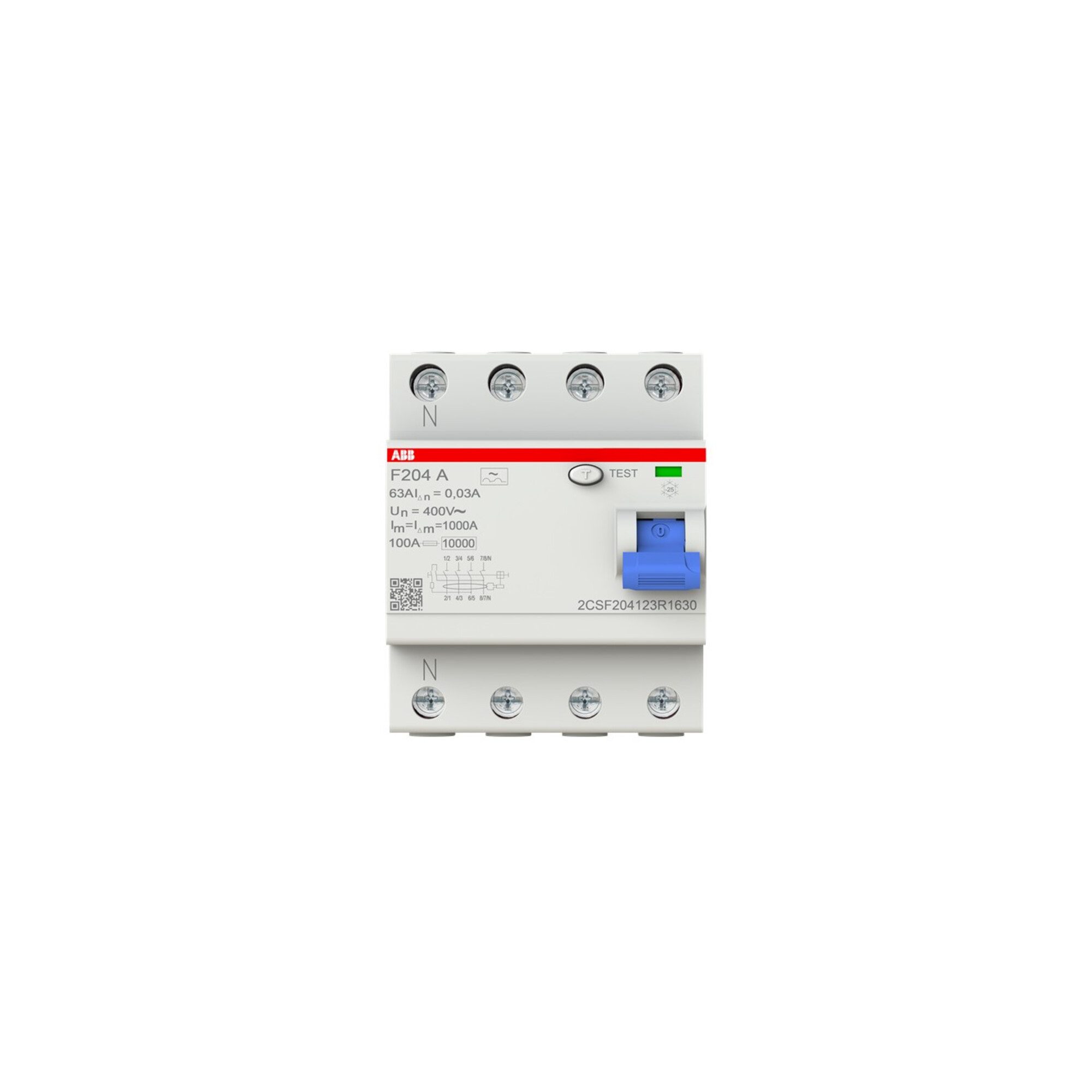ABB Schalter ABB Stotz S&J FI-Schutzschalter pro M Compact F204A-63/0, 03L