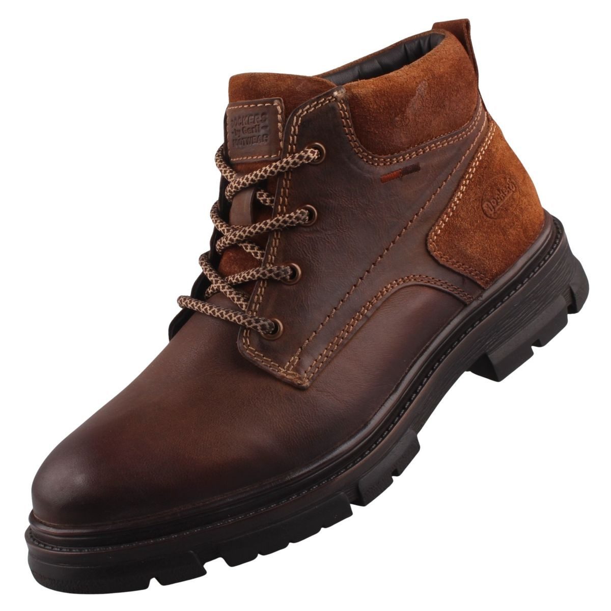 Dockers by Gerli 59MH001-460440 Stiefelette Knöchelhoher Schnür-Boot aus Echtleder