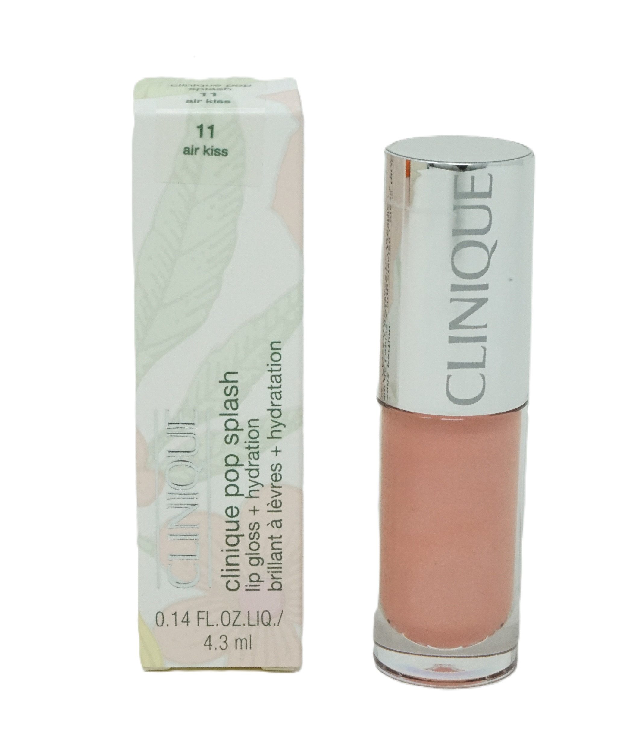 Lipgloss Clinique pop splash lip gloss+hydration 11 air kiss 4,3 ml
