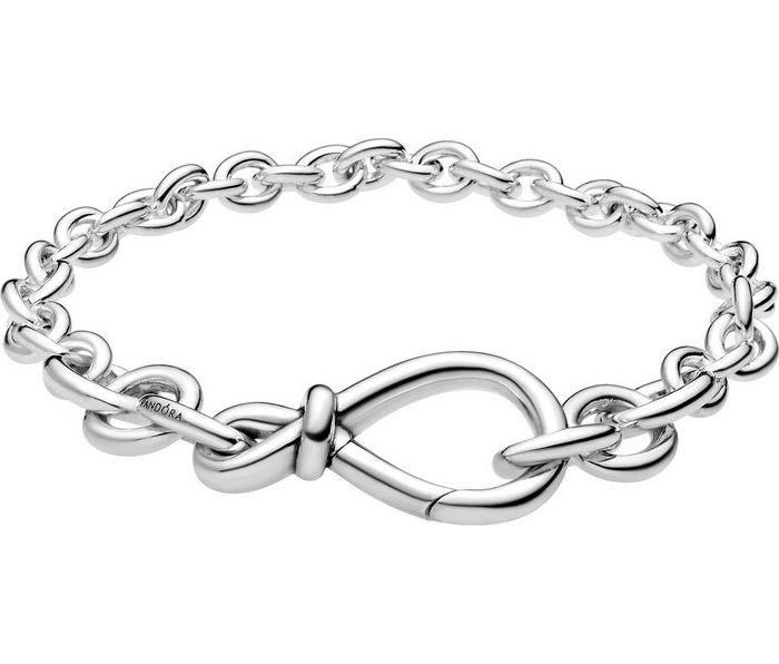 Pandora Armband Pandora Timeless Armband 598911C00 Chunky Infinity Knot Chain Bracelet (1-tlg)