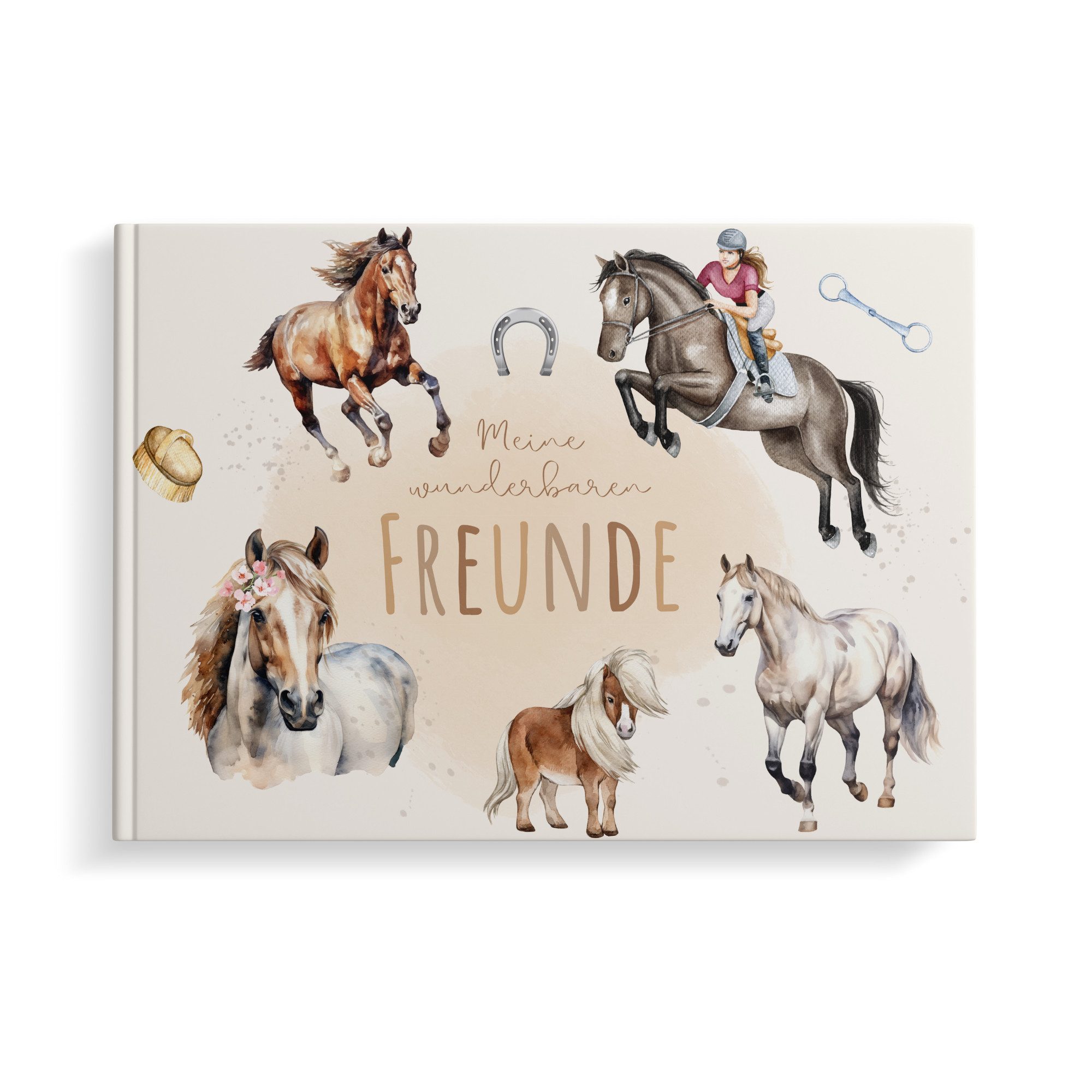 MeinBaby123® Tagebuch Freundebuch für Kinder, Freundschaftsalbum, Freundealbum Kindergarten und Schule, Freundschaftsbuch Hardcover