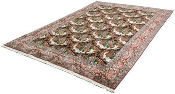 Wollteppich Senneh Teppich handgeknüpft mehrfarbig, morgenland, rechteckig, Höhe: 12 mm