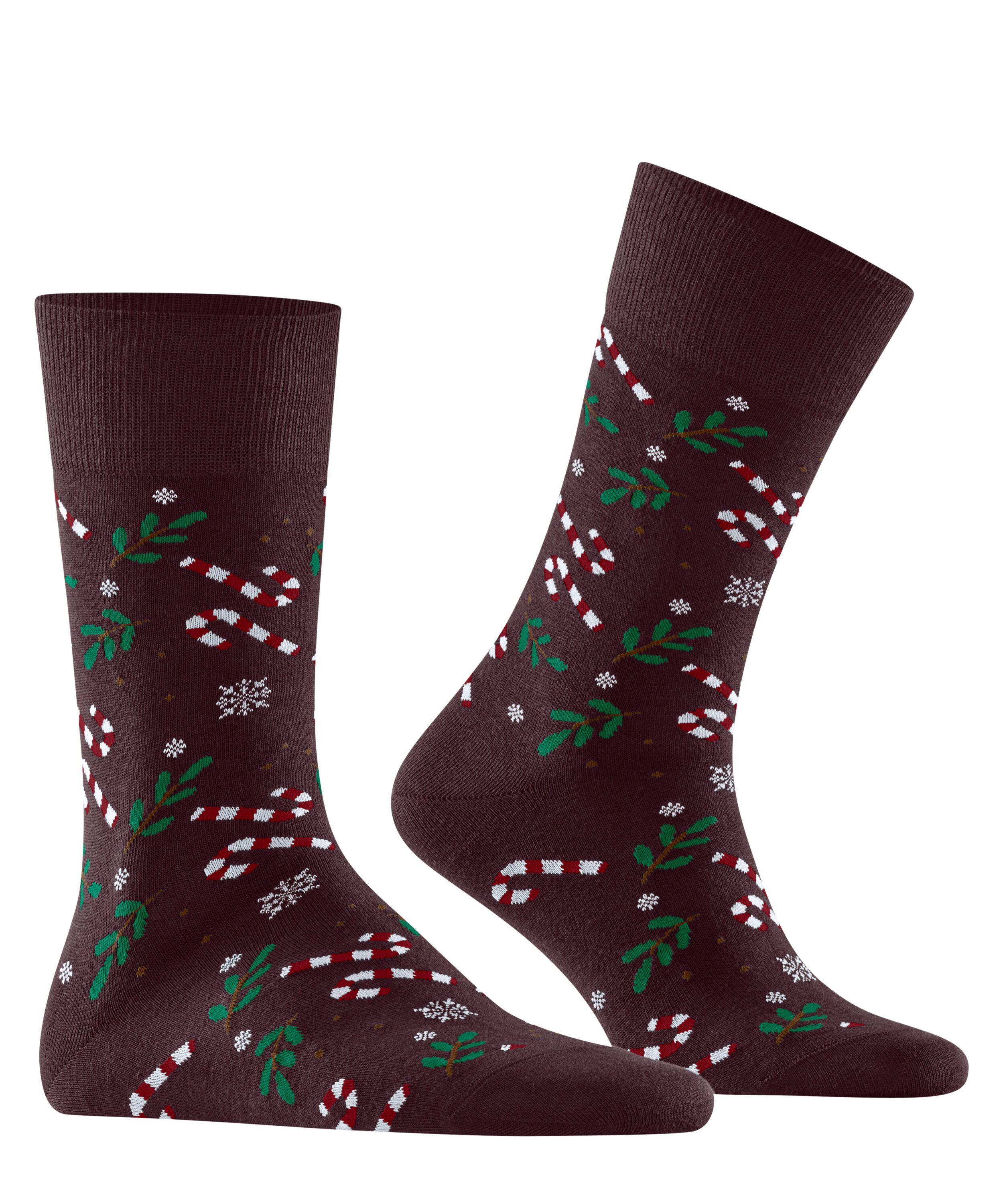 FALKE Socken Gift Blizzard Socken (1-Paar) mit weihnachtlichem Allover-Design