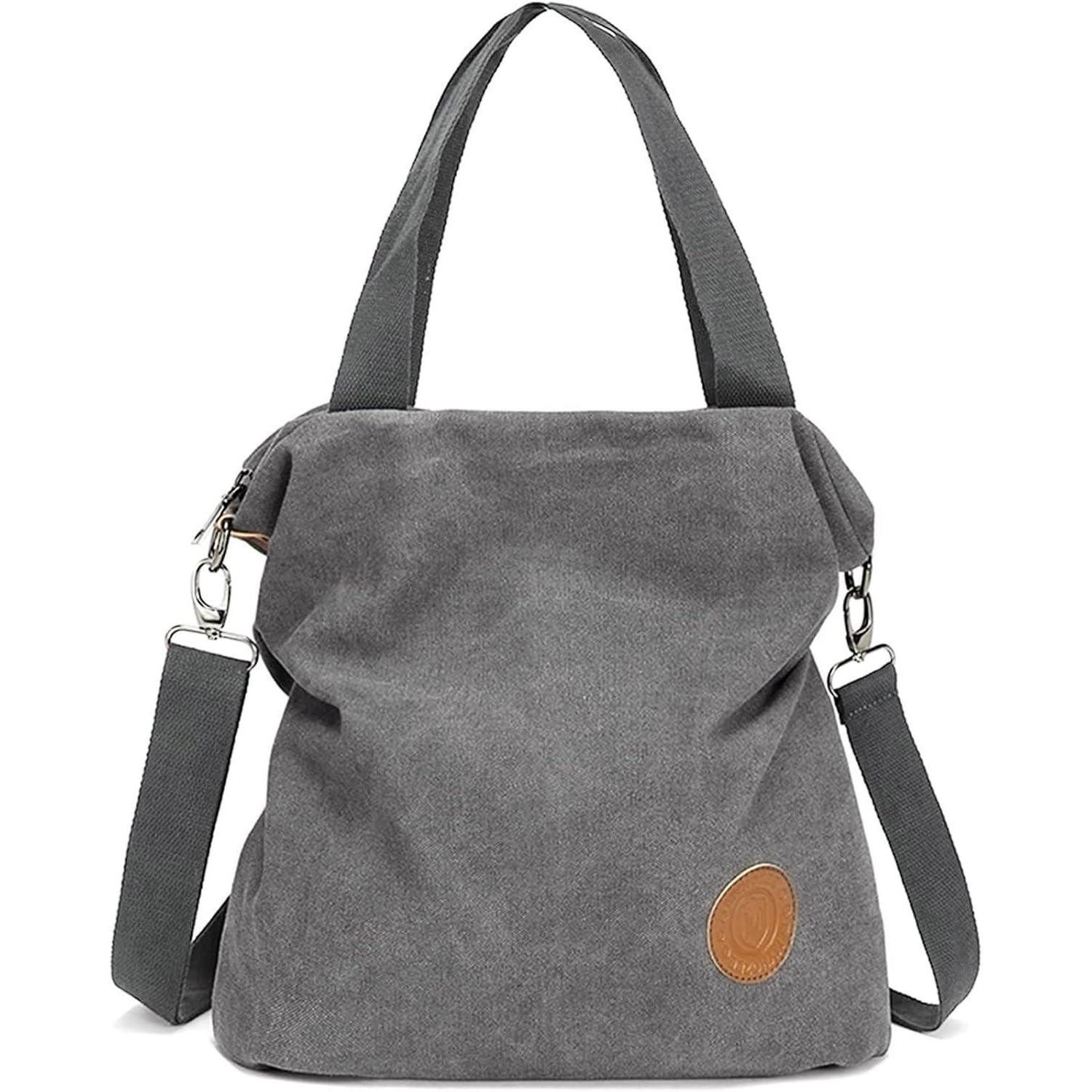 Umhängetasche Handtasche Damen Canvas Umhängetasche Damen Strandtasche Crossover Bag