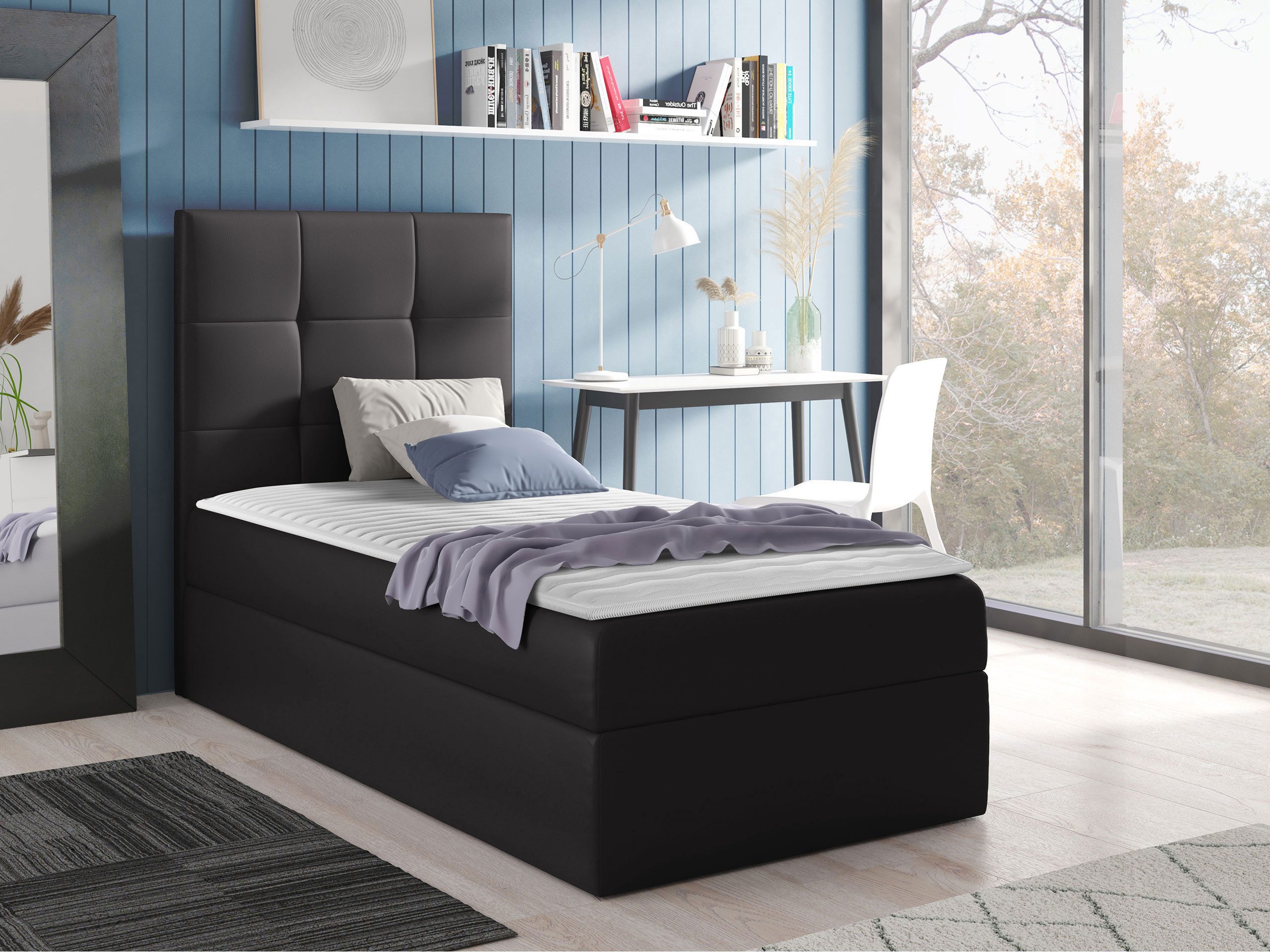 MIRJAN24 Boxspringbett Mini 2 (mit Hauptmatratze, günstig online kaufen
