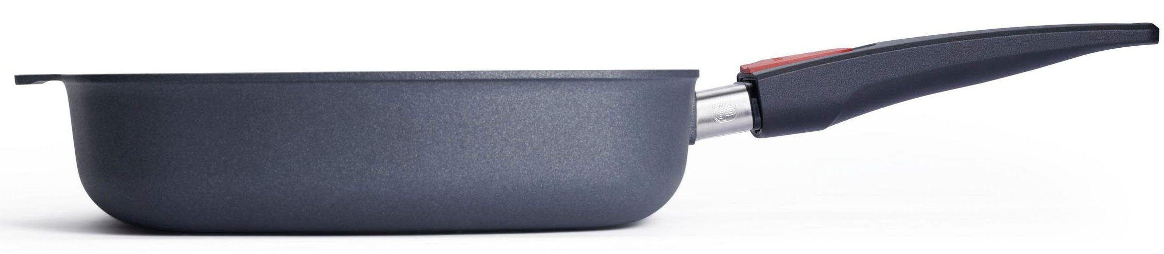 WOLL MADE IN GERMANY Bratpfanne Diamond Lite, Aluminiumguss (1-tlg), abnehmbarer Stiel, Induktion, Made in Germany