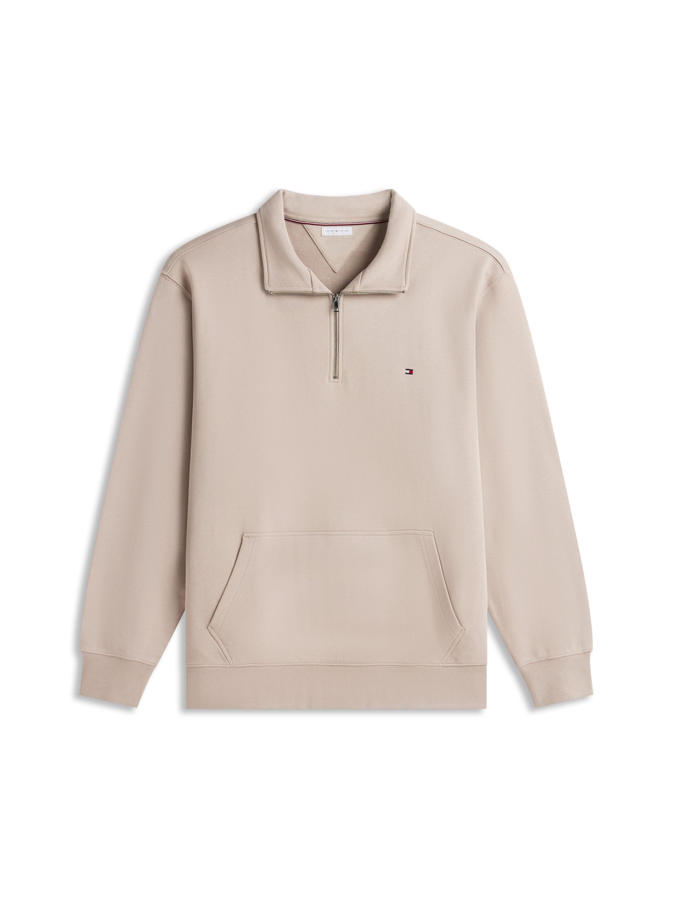 Tommy Hilfiger Big & Tall Sweatshirt BT-ESSENTIAL TERRY NEW 1/4 ZIP Große Größen – Bild 5 von 5