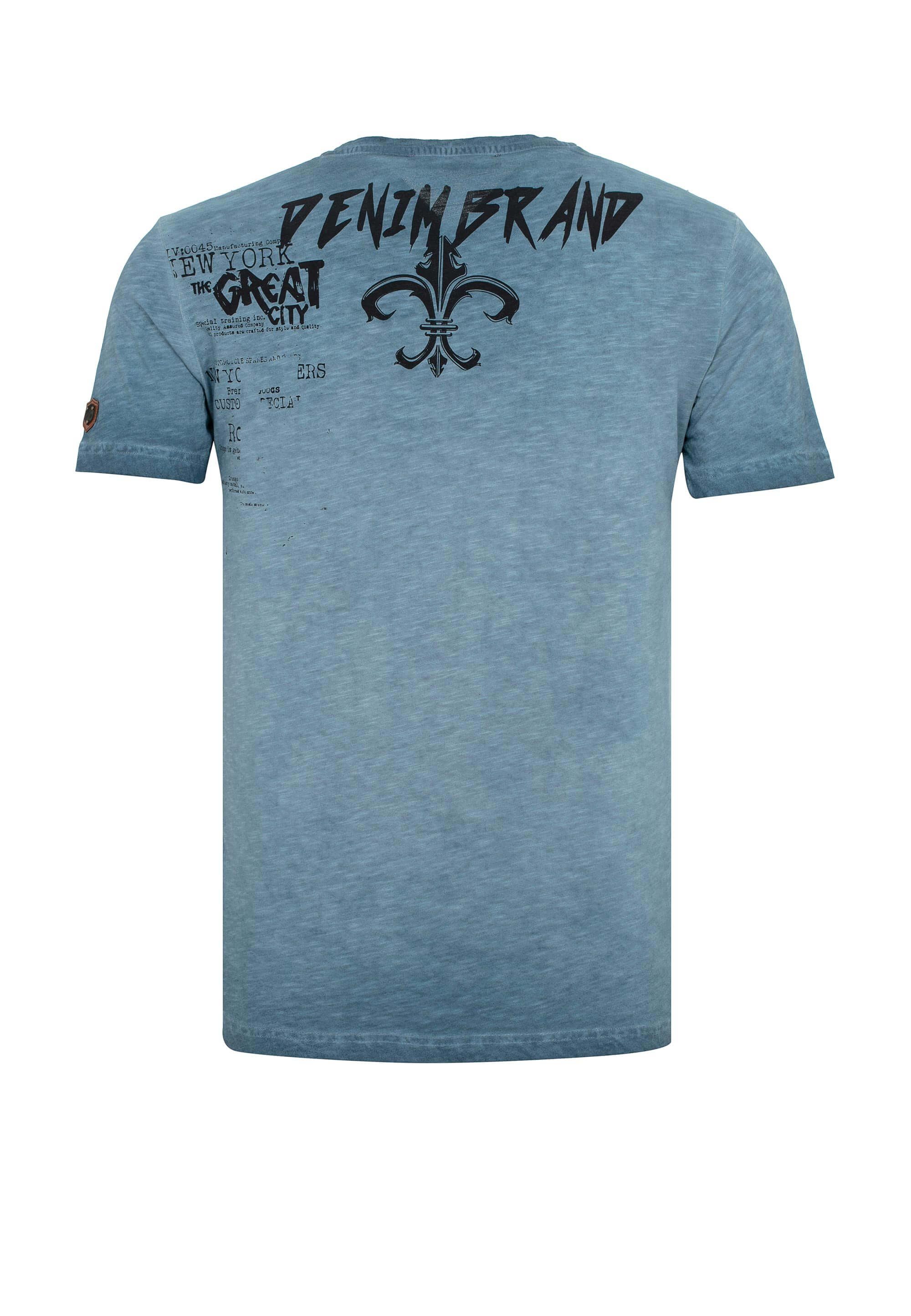 Schrift-Prints & T-Shirt Baxx Logo- mit und blau Cipo