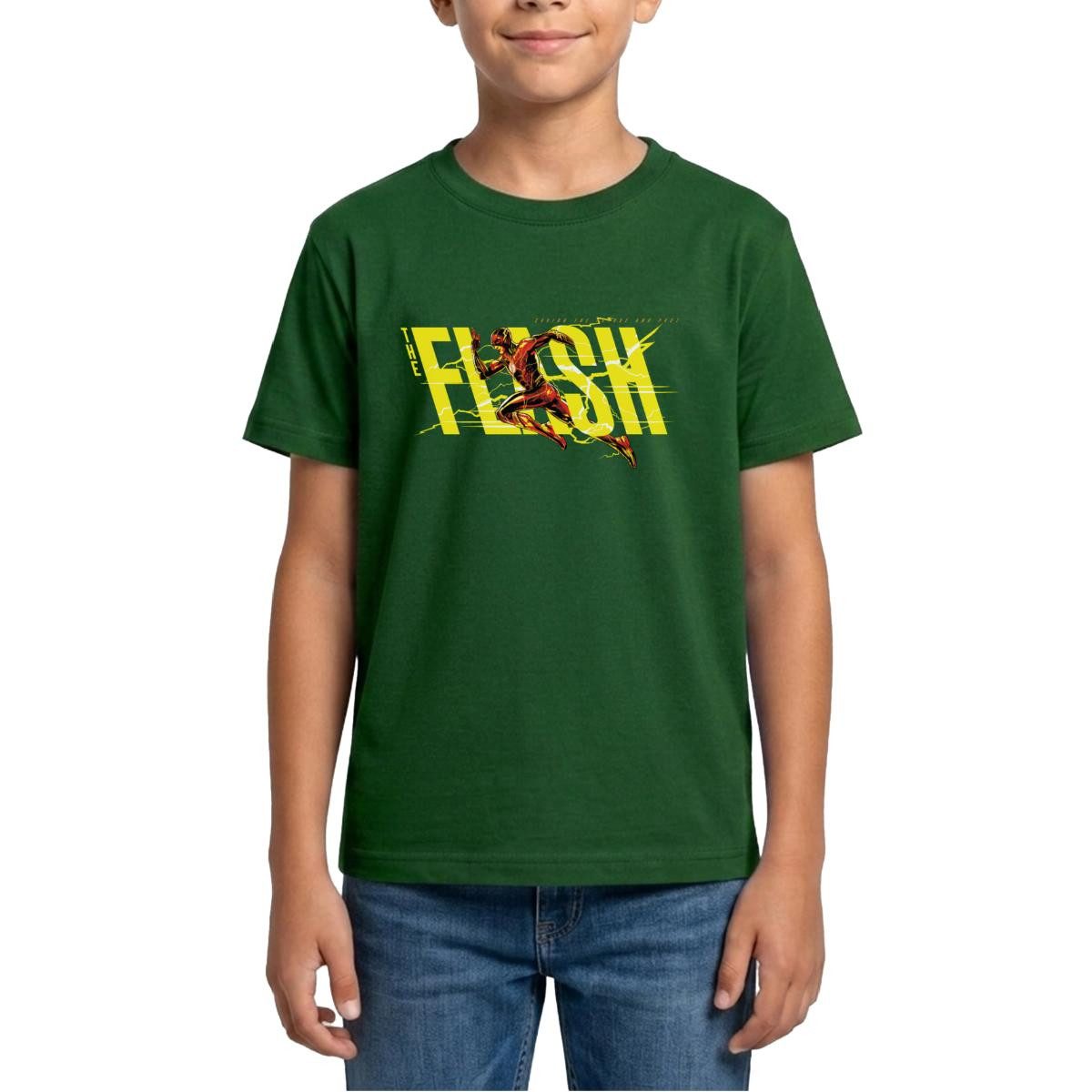 T-Shirt The Flash Speedster Mit Logo Teenager T-Shirt