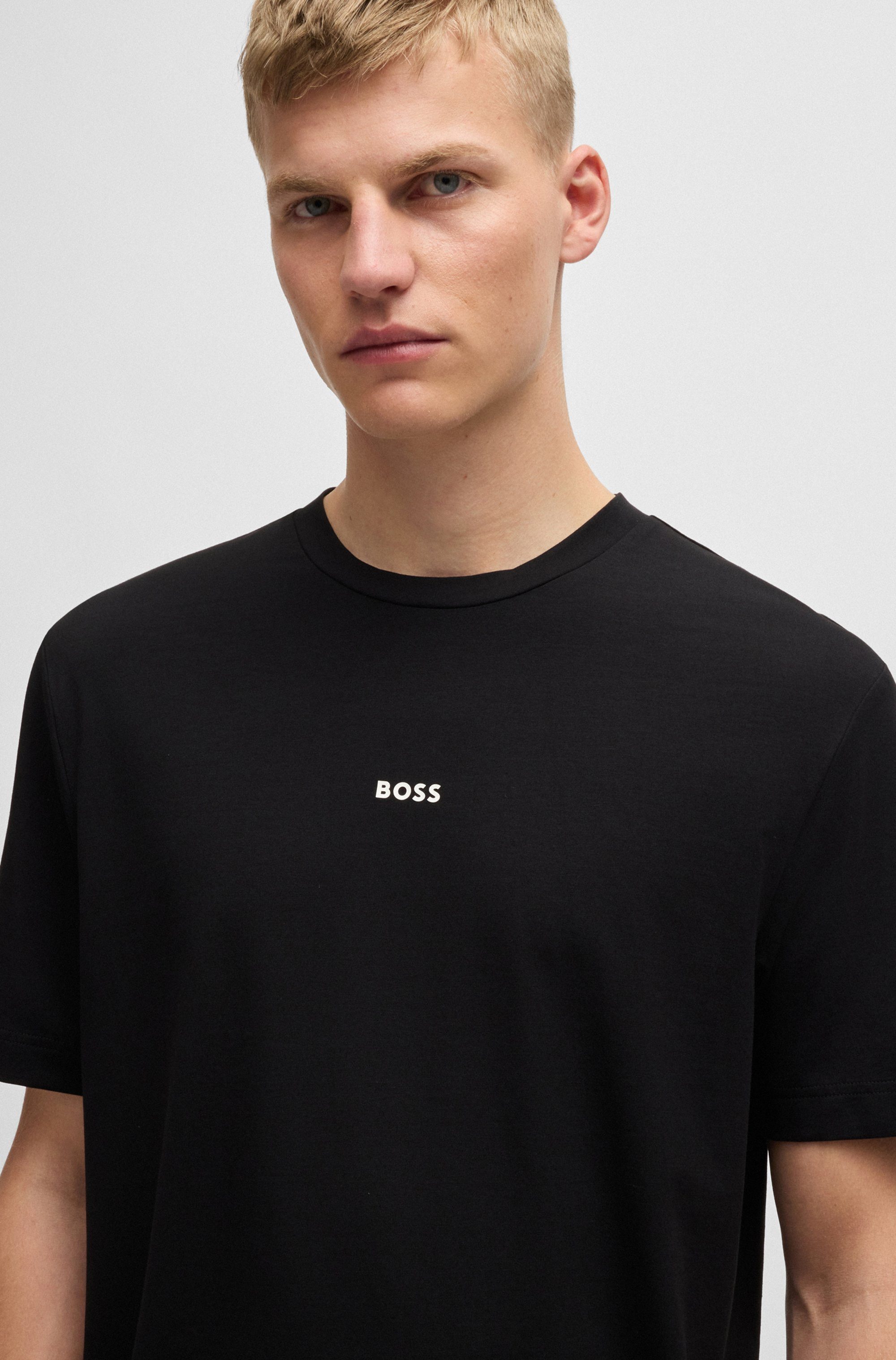 BOSS ORANGE T-Shirt TChup Relaxed Fit Stretch-Cotton-Jersey Rundhalsausschnitt – Bild 5 von 5
