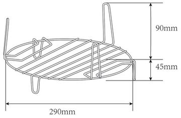 Hanseatic Mikrowelle 305230, Grill und Heißluft, 30 l