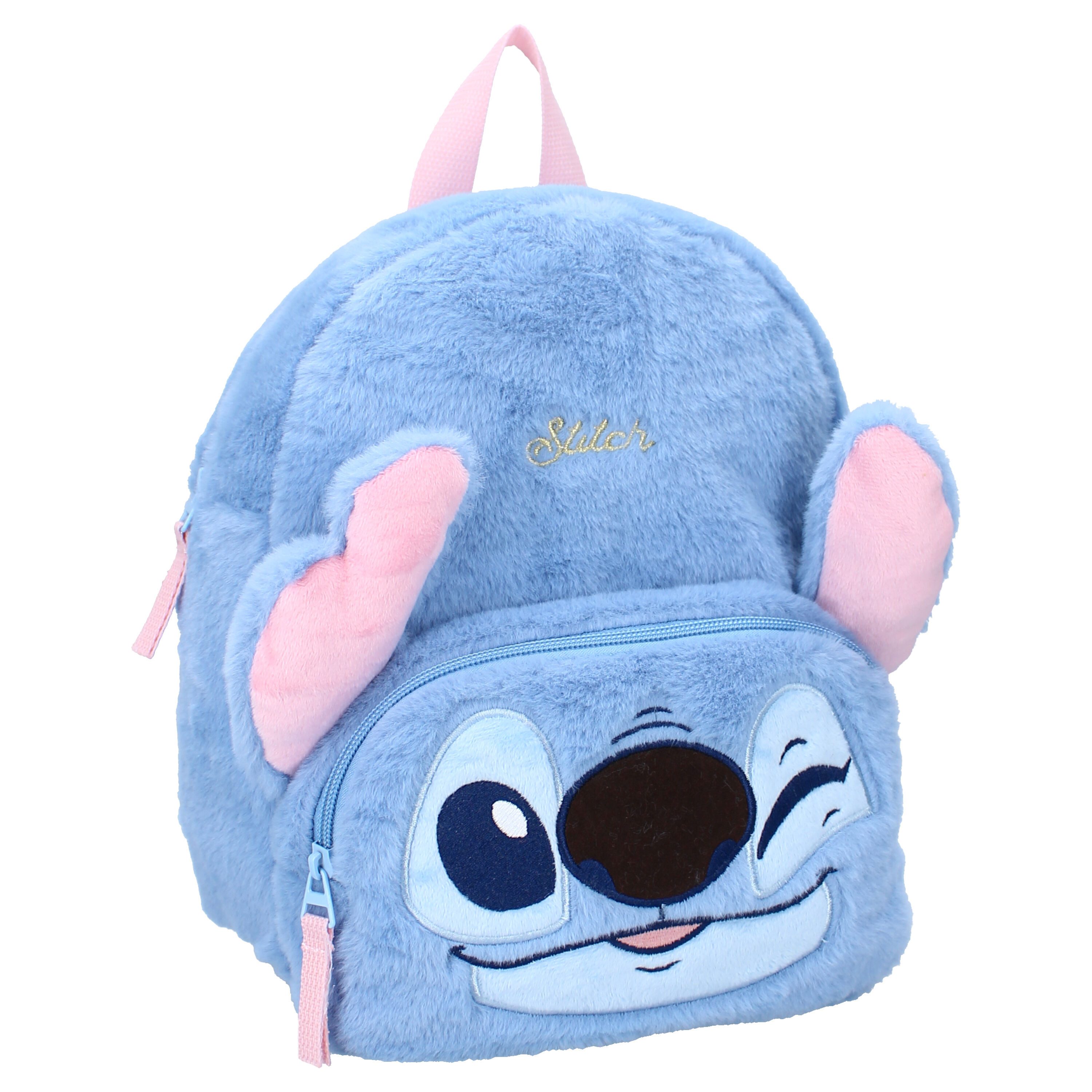 Vadobag Kinderrucksack Lilo & Stitch – Plüsch Rucksack für Schule