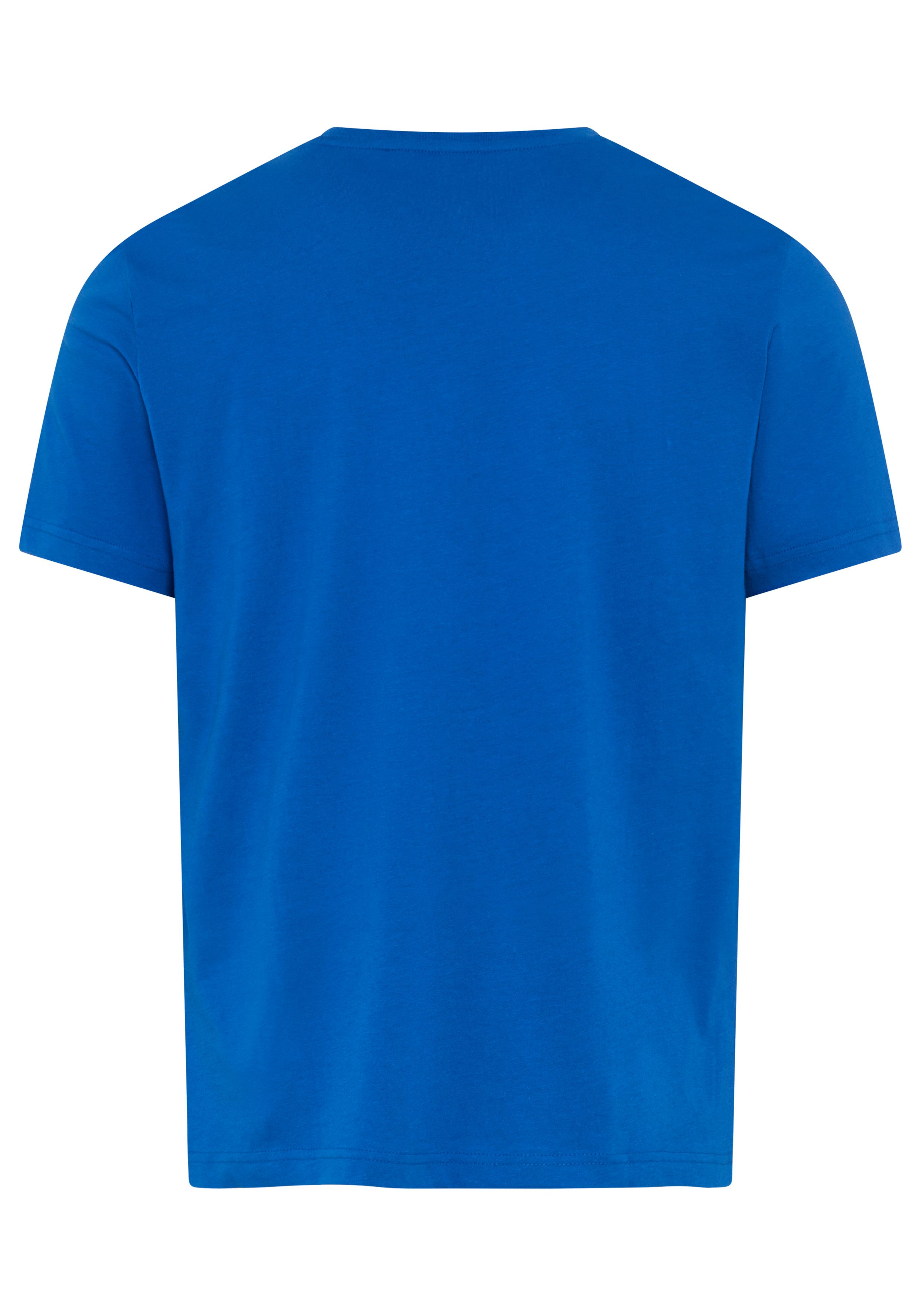 MUSTANG Rundhalsshirt Alex Logo Brust mit Logoprint günstig online kaufen
