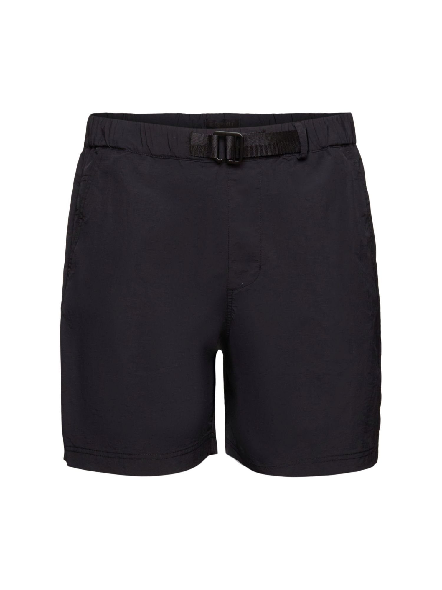 Sonderverkauf bis zu 70 % Rabatt Esprit Shorts mit Gürtel Shorts integriertem (1-tlg)
