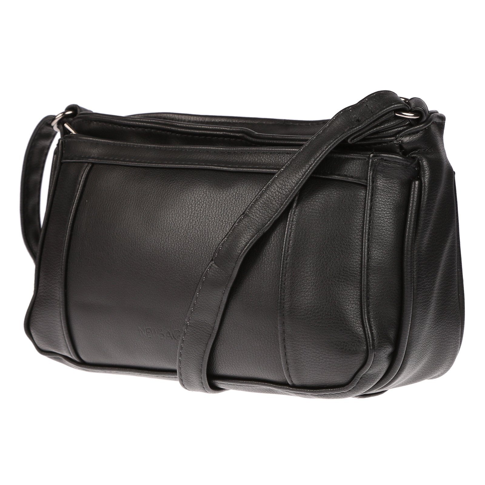 Umhängetasche Damen Tasche Schultertasche Umhängetasche Crossover Bag Leder Optik