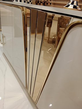 JVmoebel Sideboard Luxuriöser Modern Kommode mit 3x Spiegel Exklusives Design (1 St., 1x Sideboard), Made in Europa