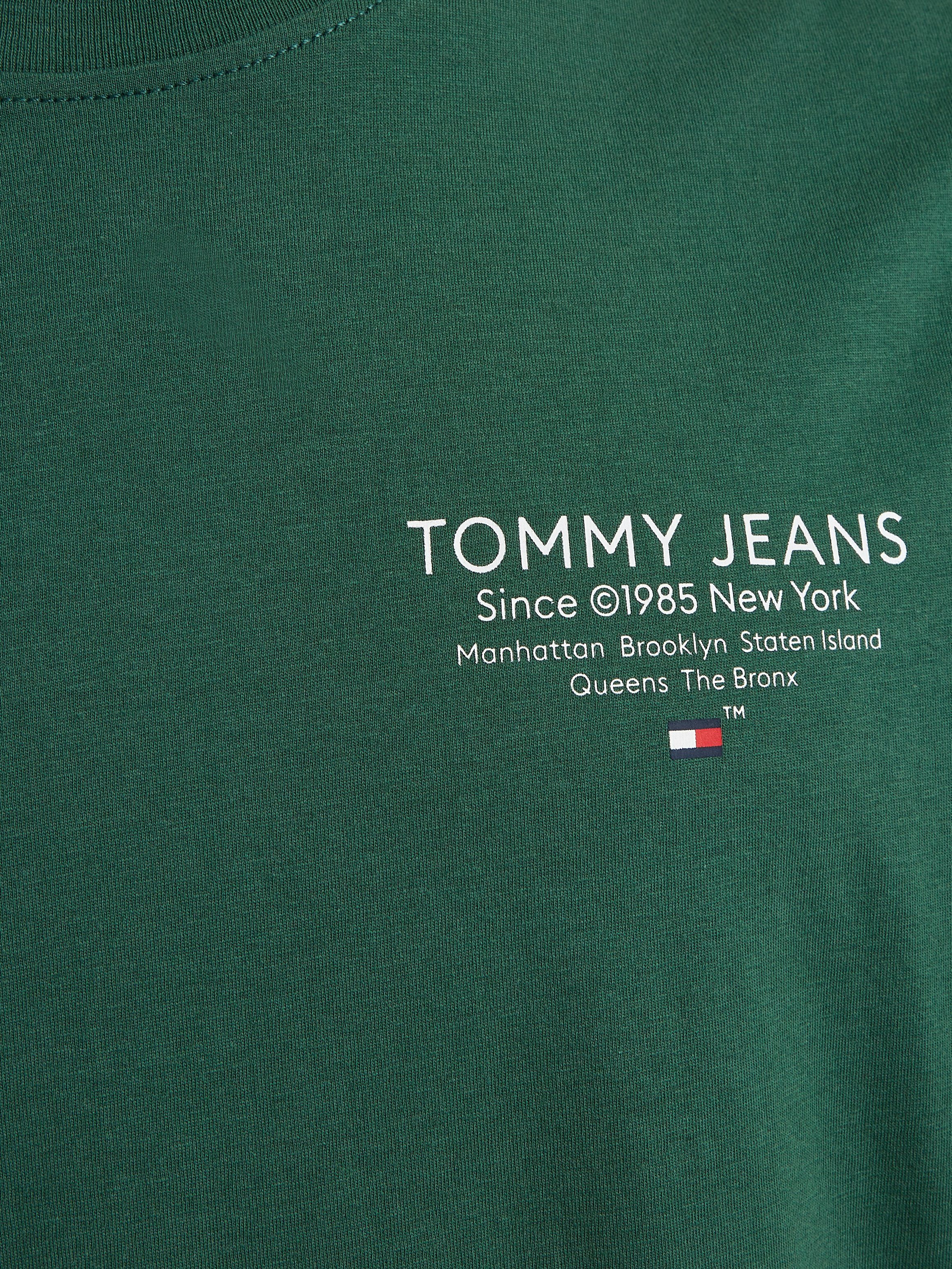 Jeans Tommy Green SLIM Court Tommy T-Shirt TJM Logodruck Jeans GRAPHIC TEE ESSTNL EXT mit