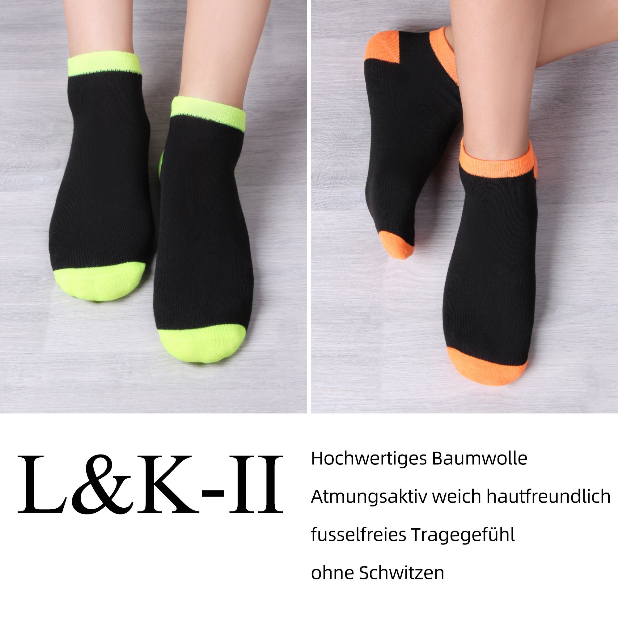 Libella Sneakersocken 92281 (12er-Pack) Sneaker Socken uni Farbe